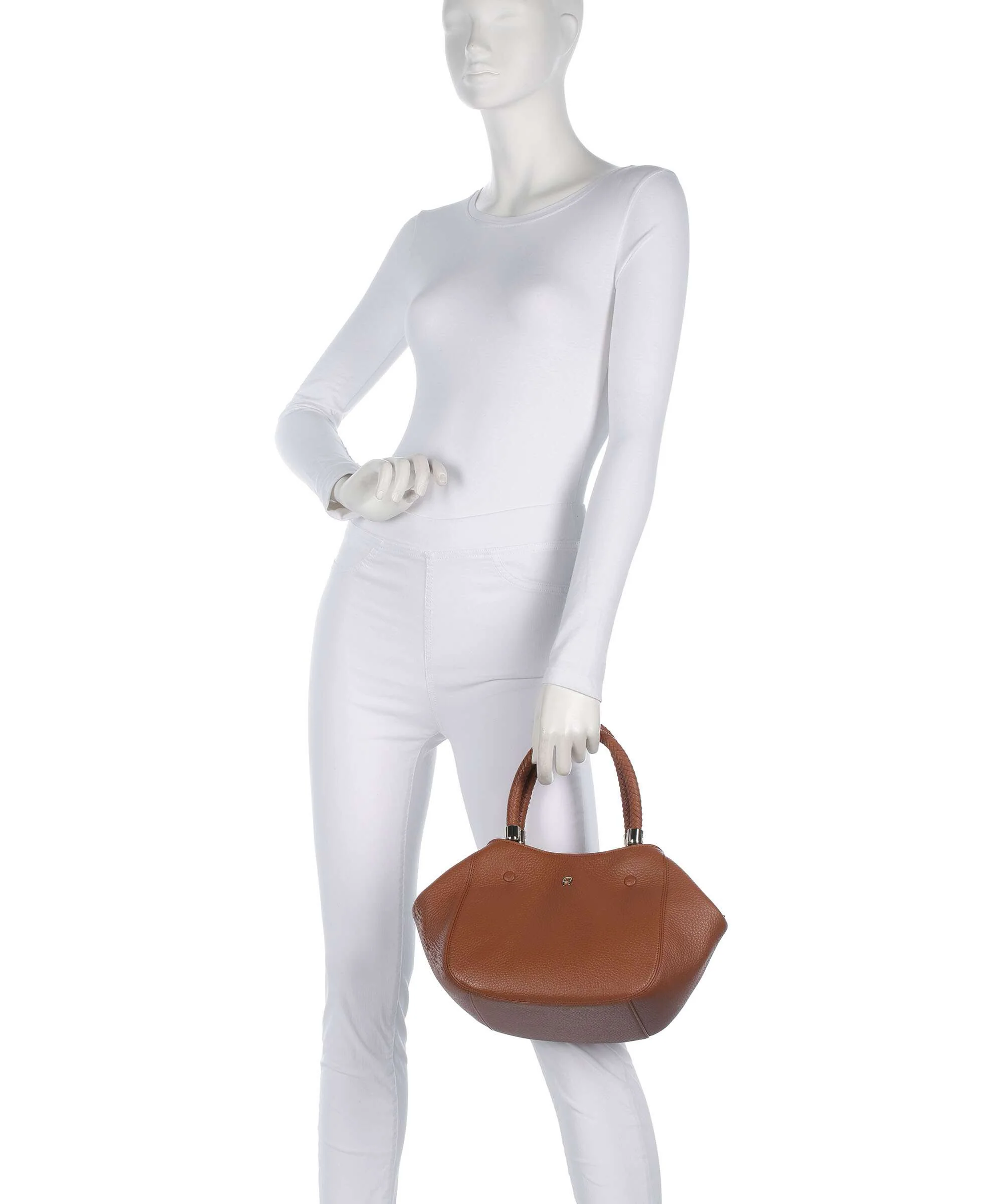 Aigner Carré Soft M Torebka cognac brown - Image 3