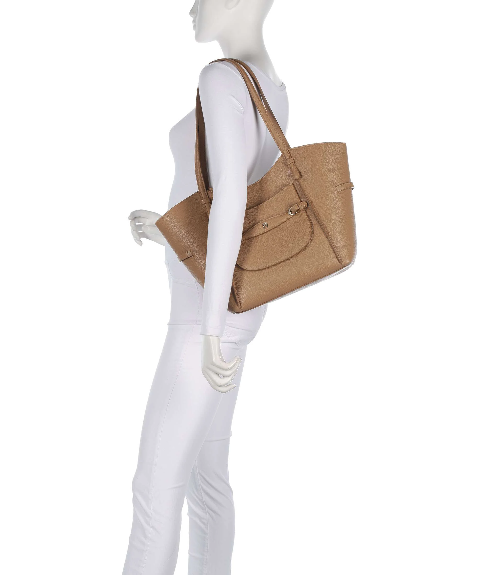 Aigner Cavallo L Torba na zakupy oat beige - Image 3