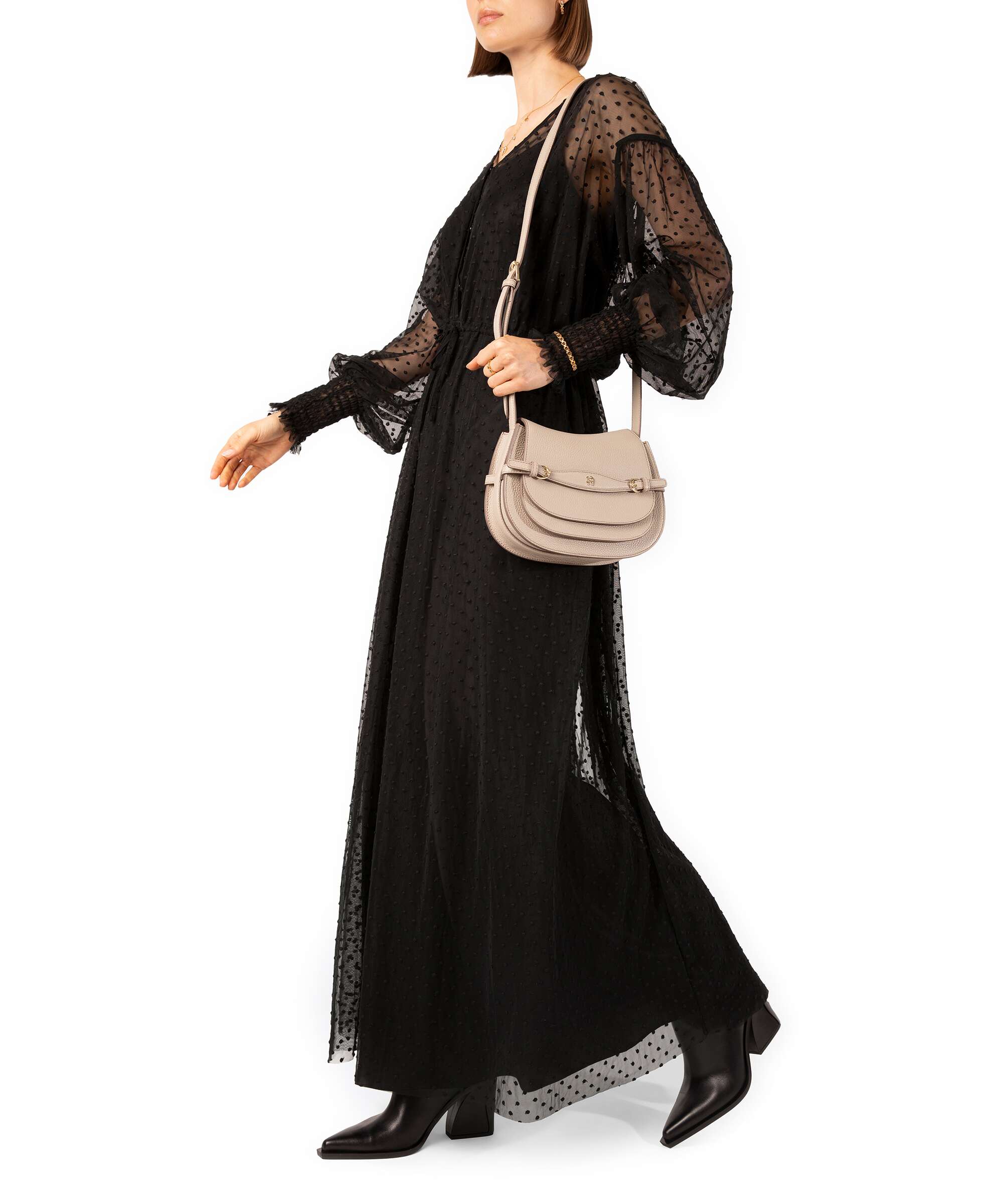 Aigner Cavallo S Torba przez ramię alpaca beige - Image 3