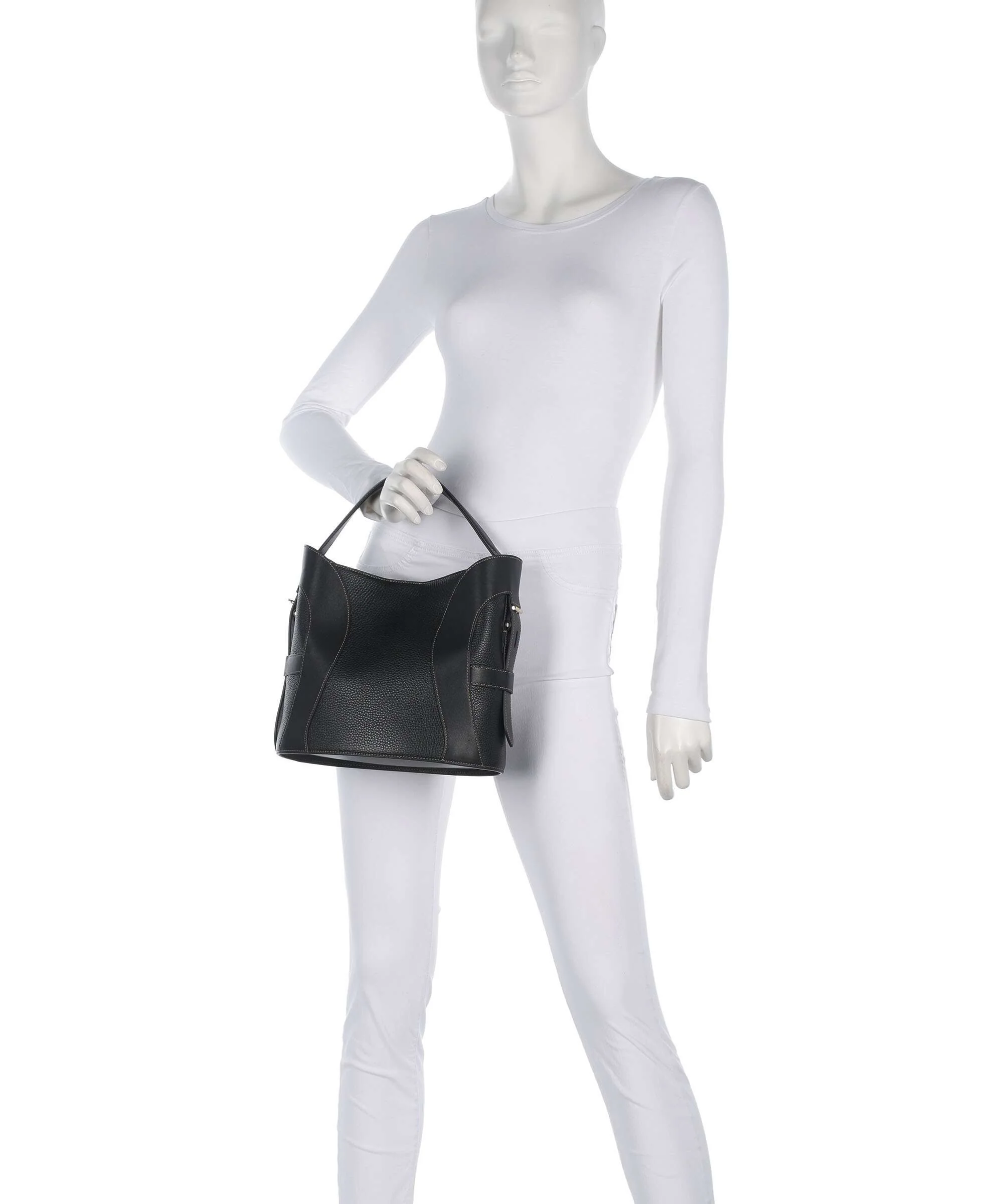 Aigner Deborah M Torebka worek black - Image 3