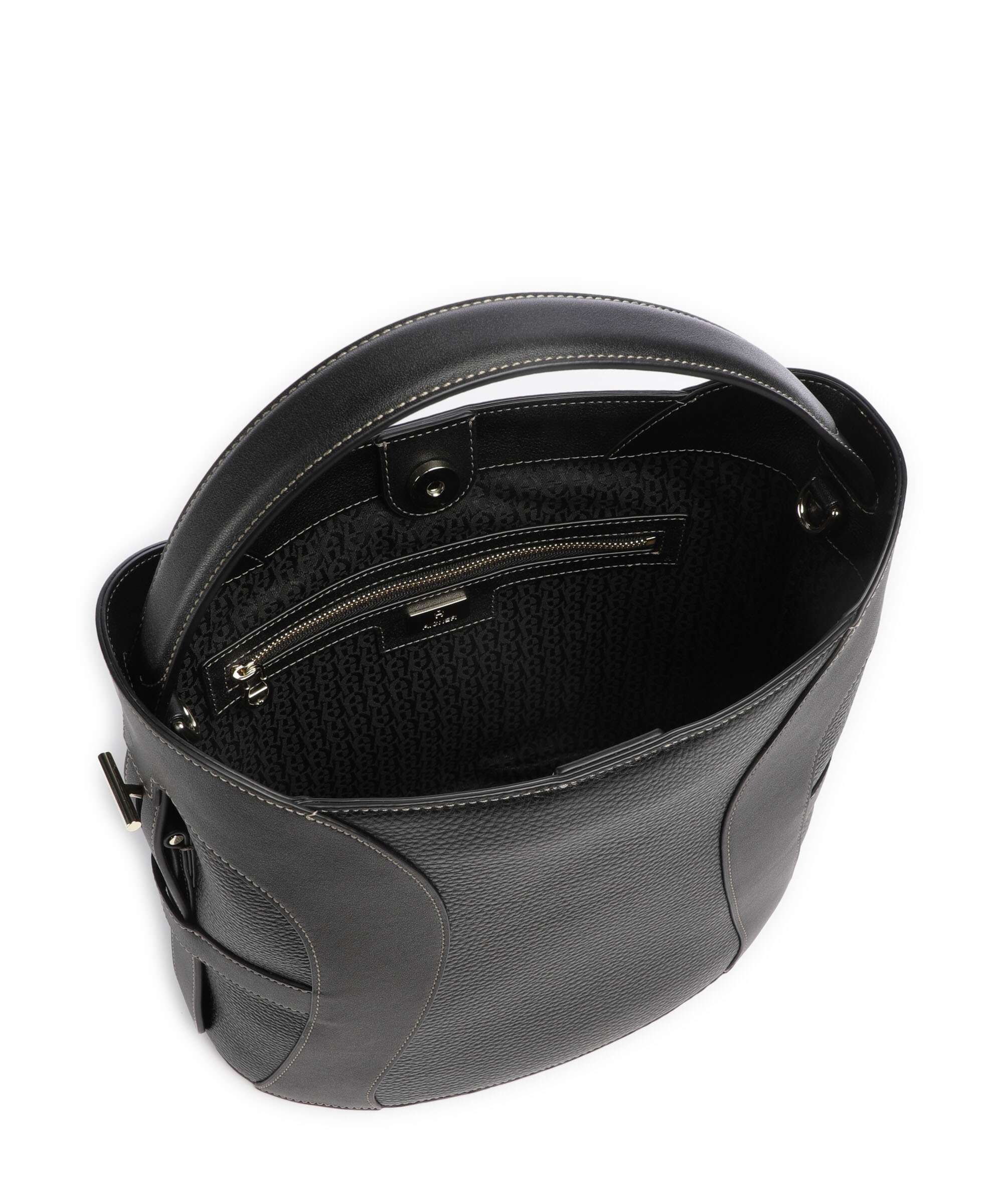 Aigner Deborah M Torebka worek black - Image 5