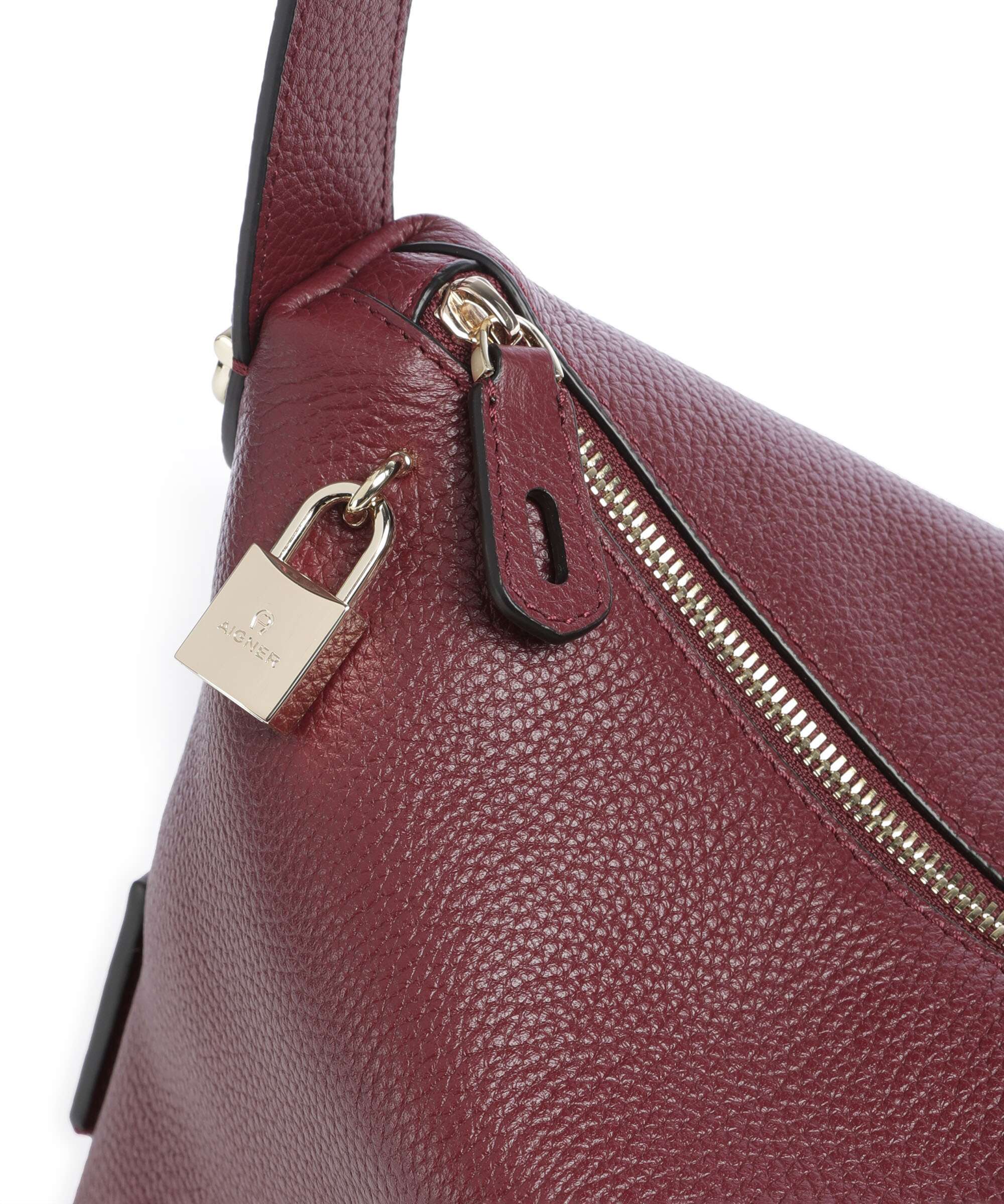 Aigner Delia M Torebka worek burgundy - Image 4