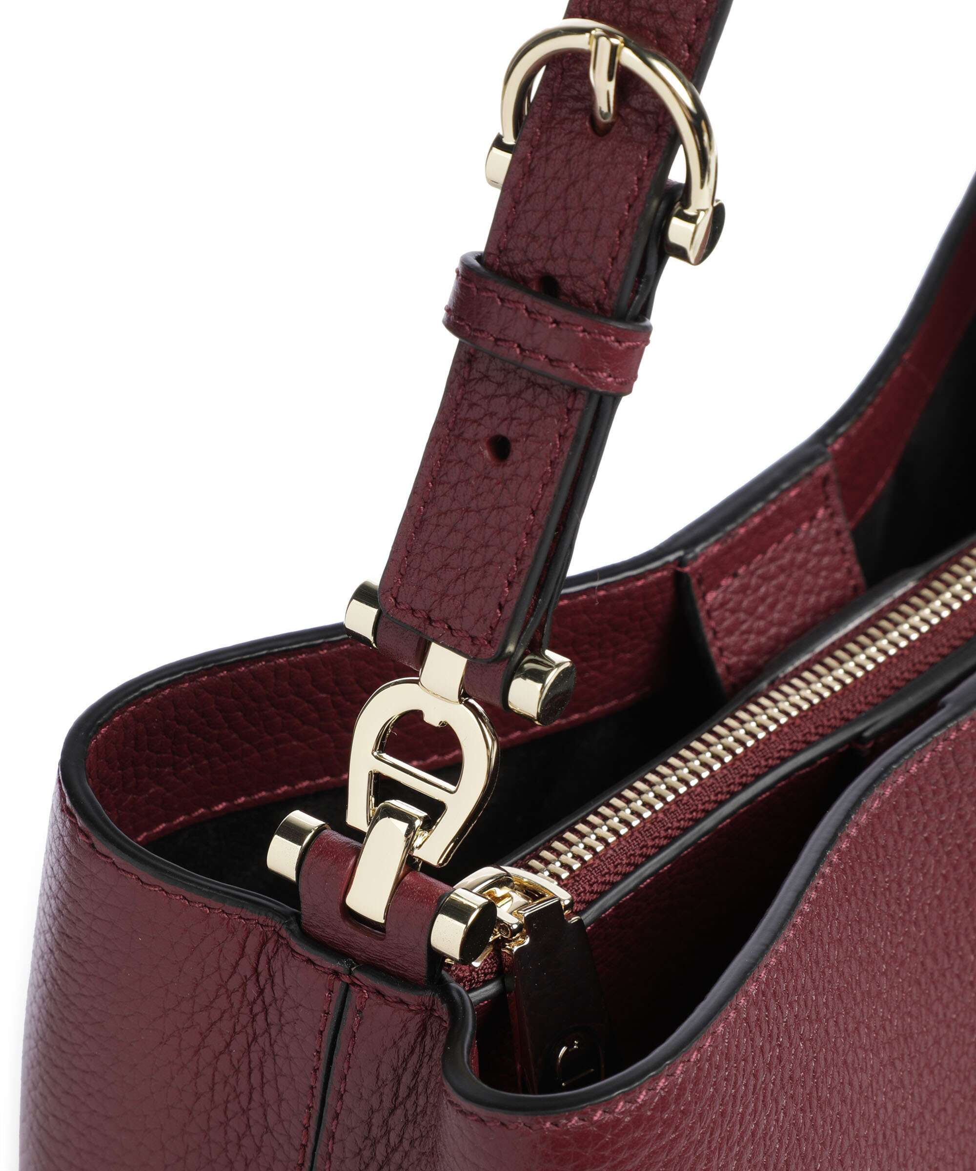 Aigner Delia M Torebka worek burgundy - Image 4
