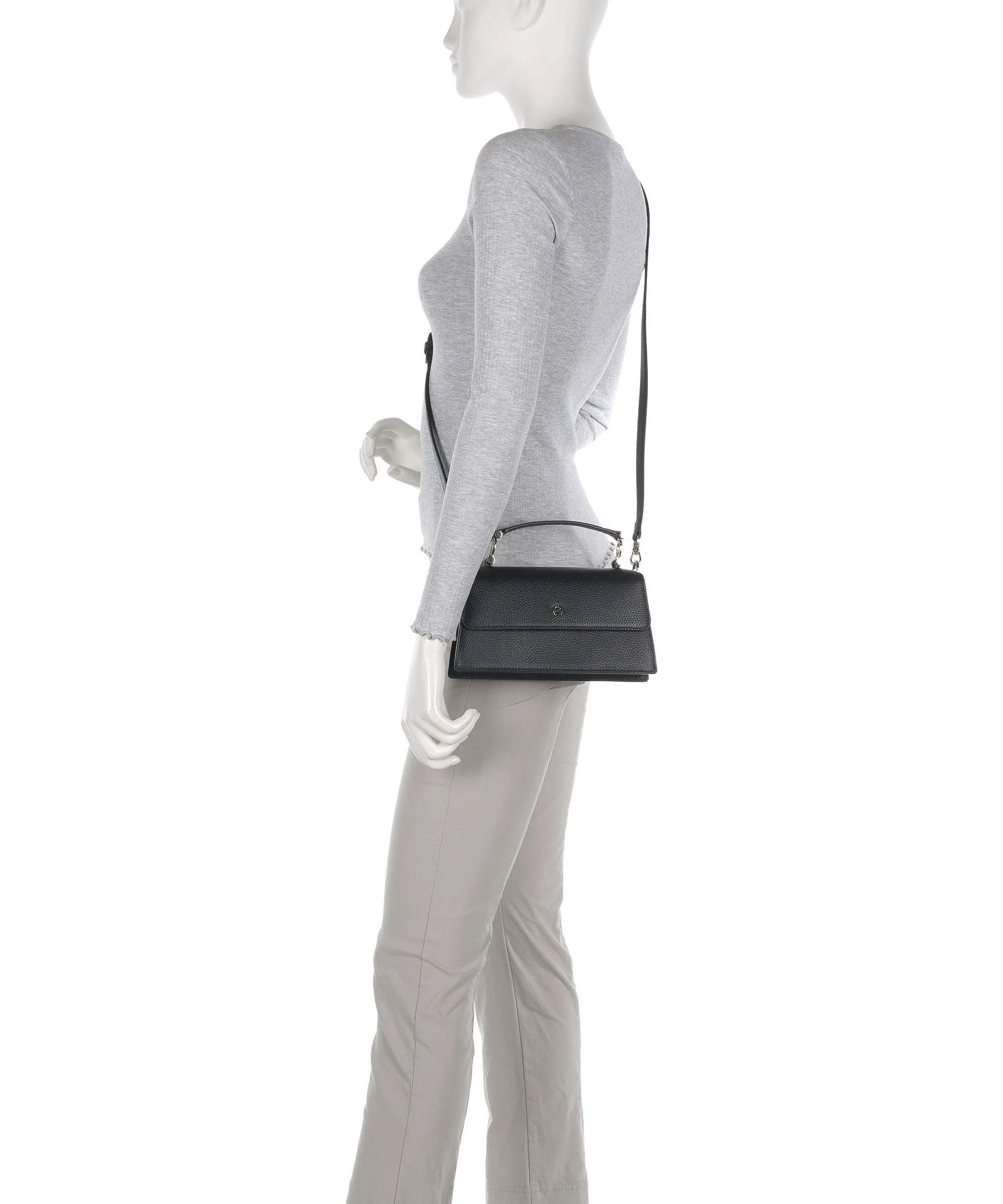 Aigner Delia S Torba przez ramię black - Image 3