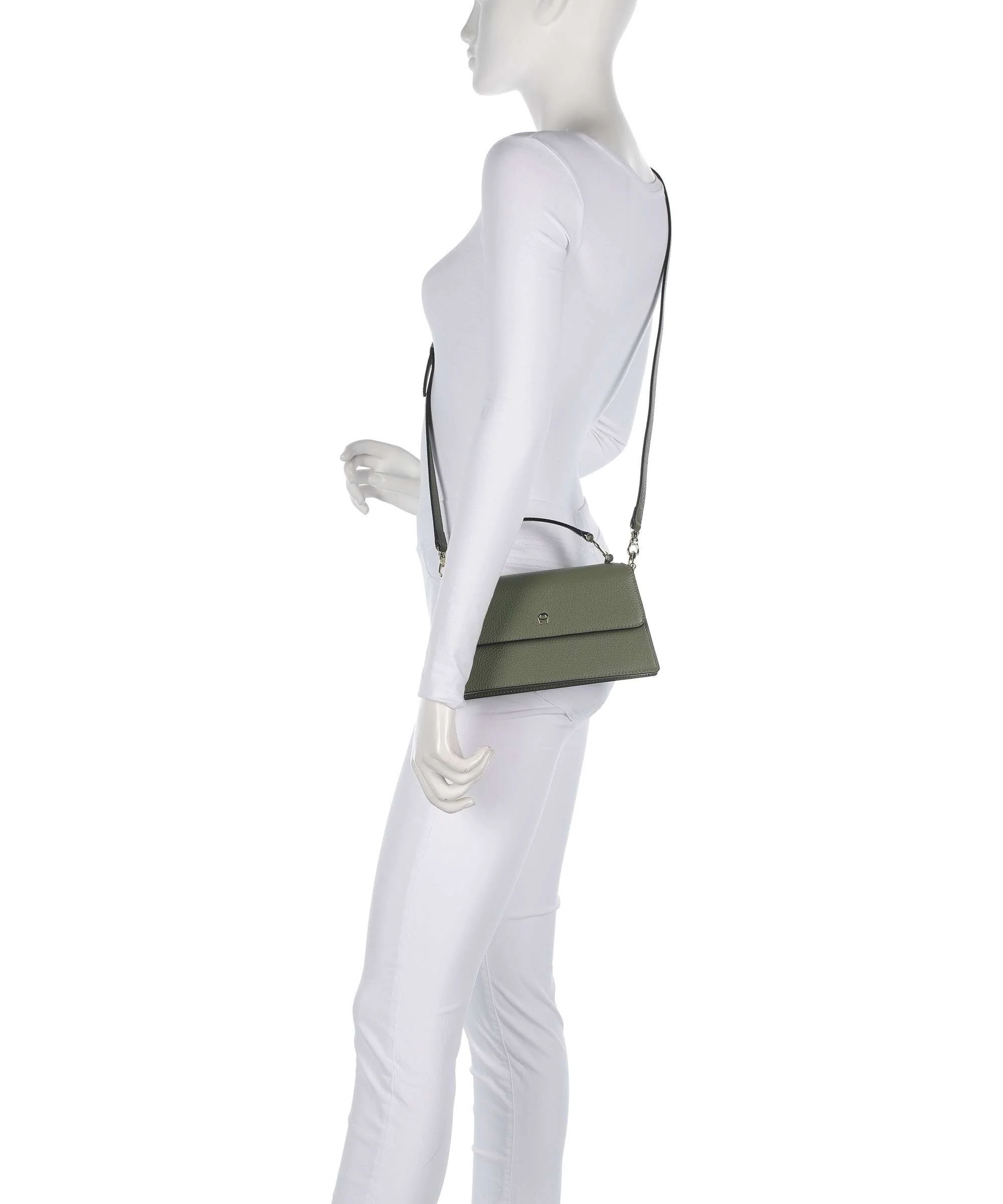 Aigner Delia S Torba przez ramię moss green - Image 3