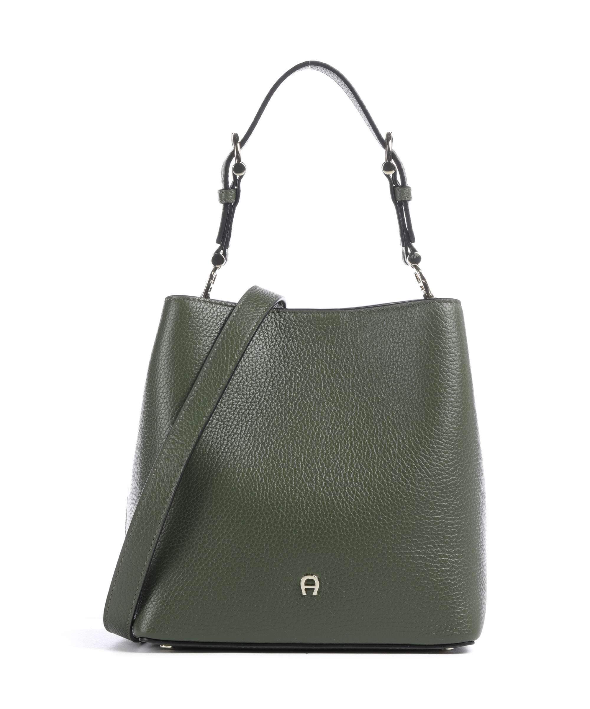 Aigner Delia S Torebka worek dark olive