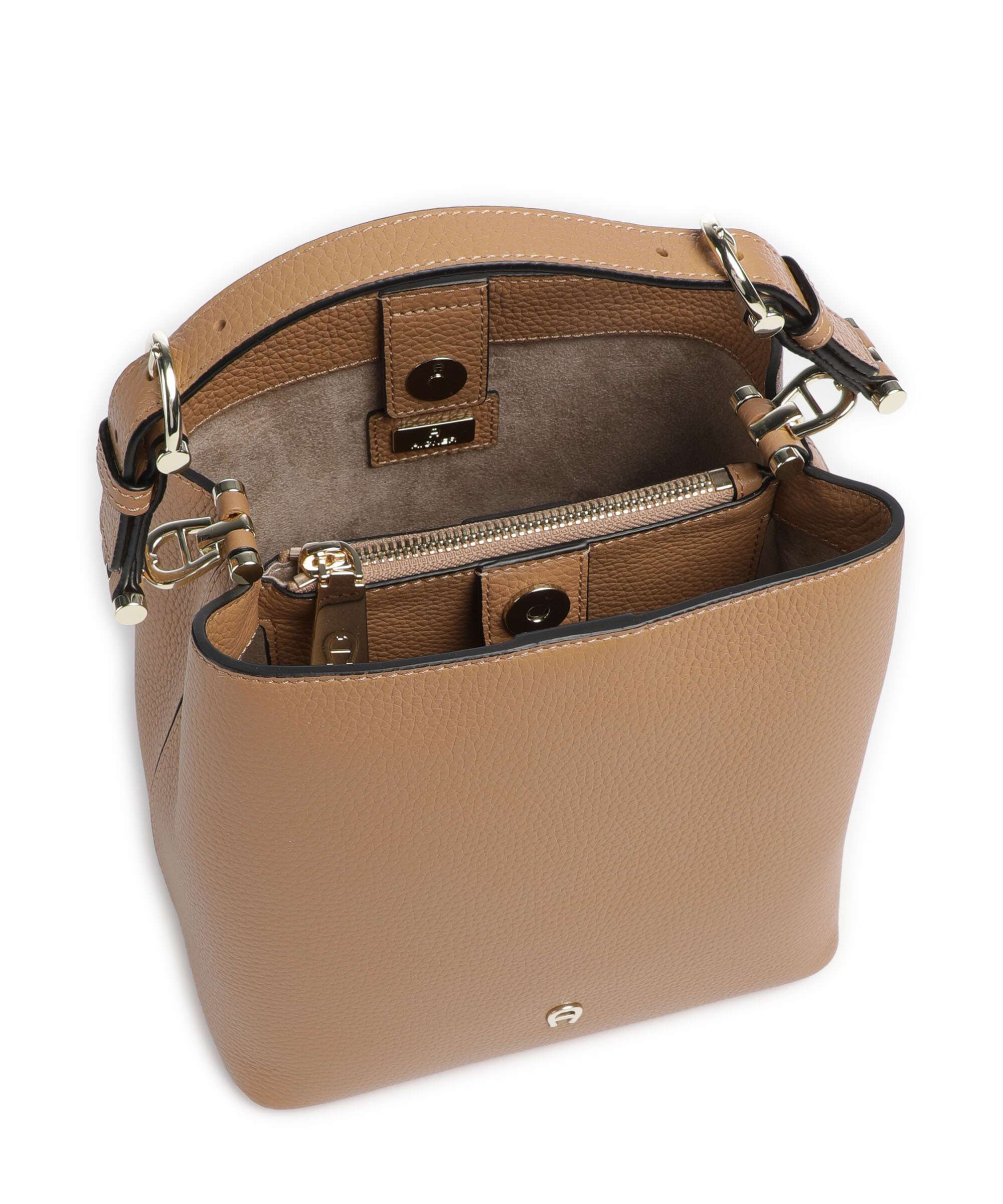 Aigner Delia S Torebka worek oat beige - Image 5
