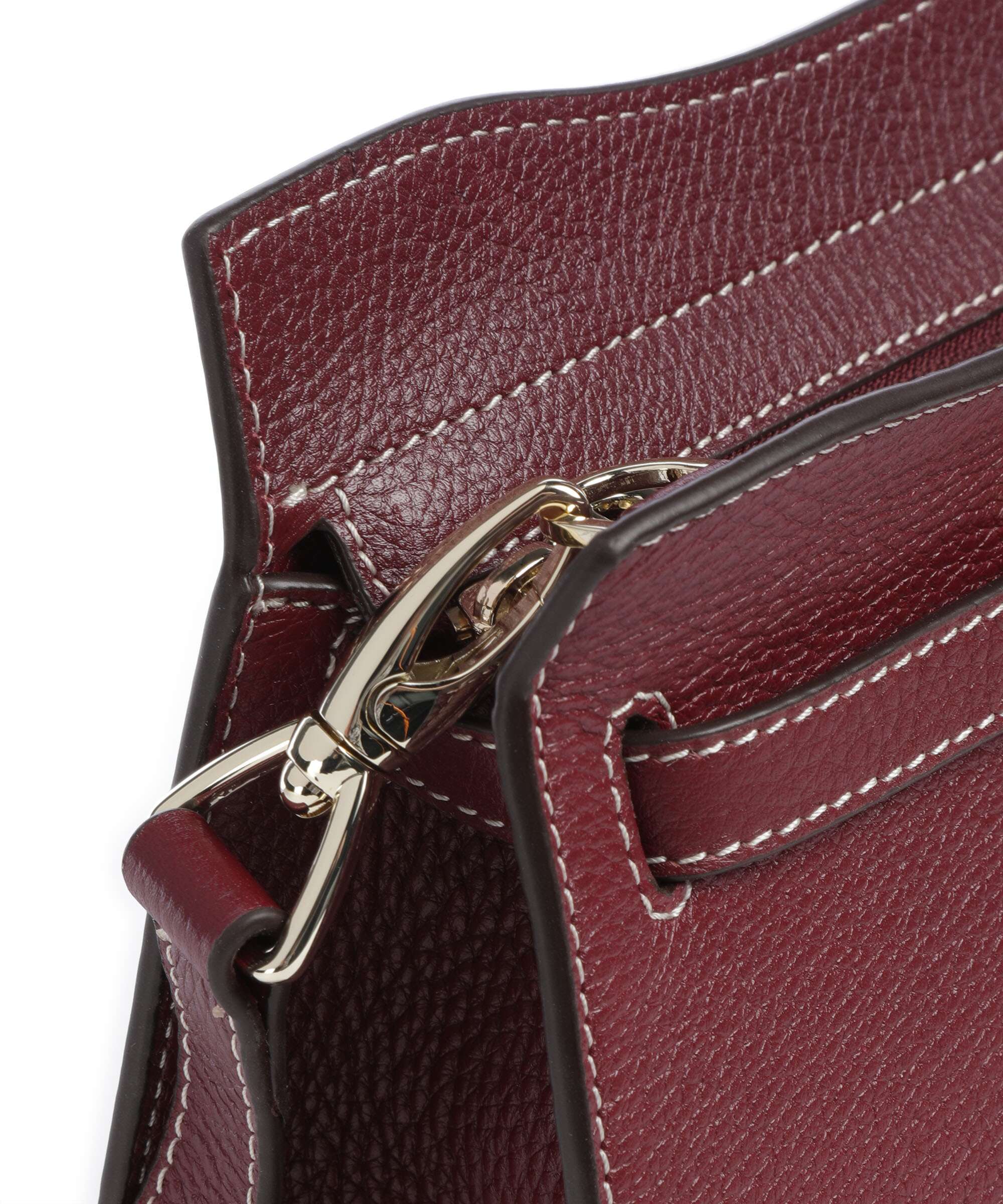 Aigner Farah S Torba przez ramię burgundy - Image 4