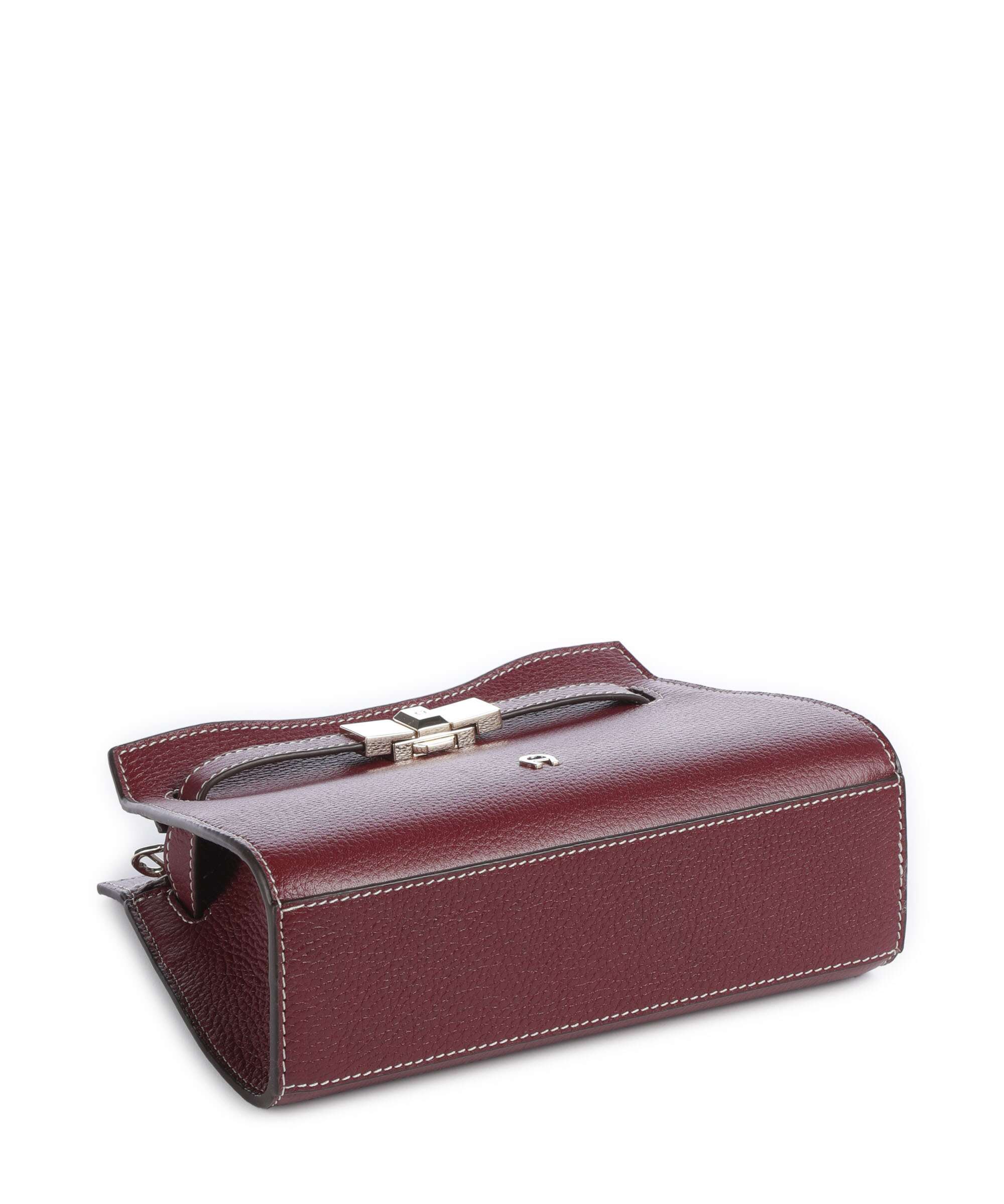 Aigner Farah S Torba przez ramię burgundy - Image 5