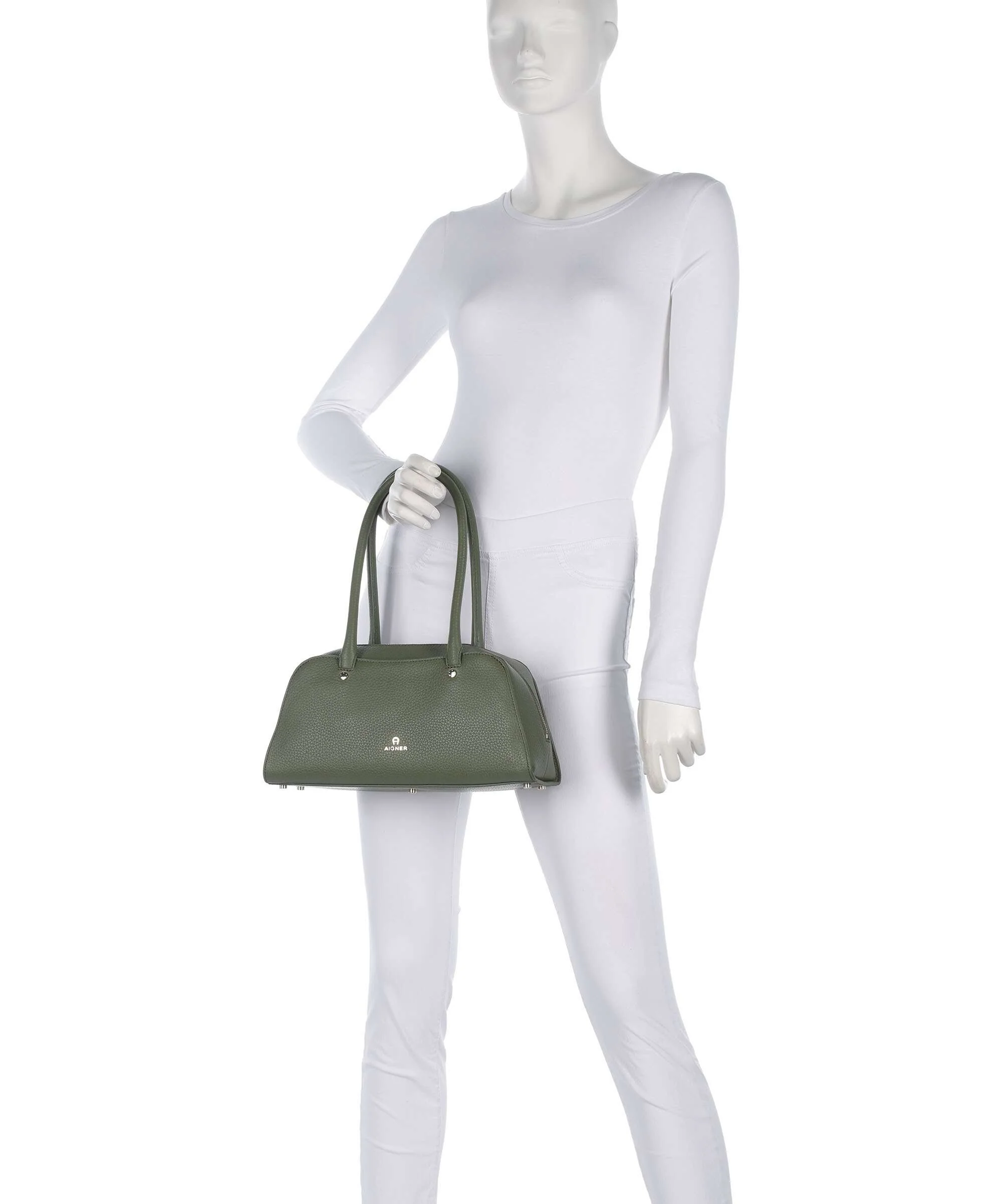 Aigner Ivy M Torba na ramię moss green - Image 4