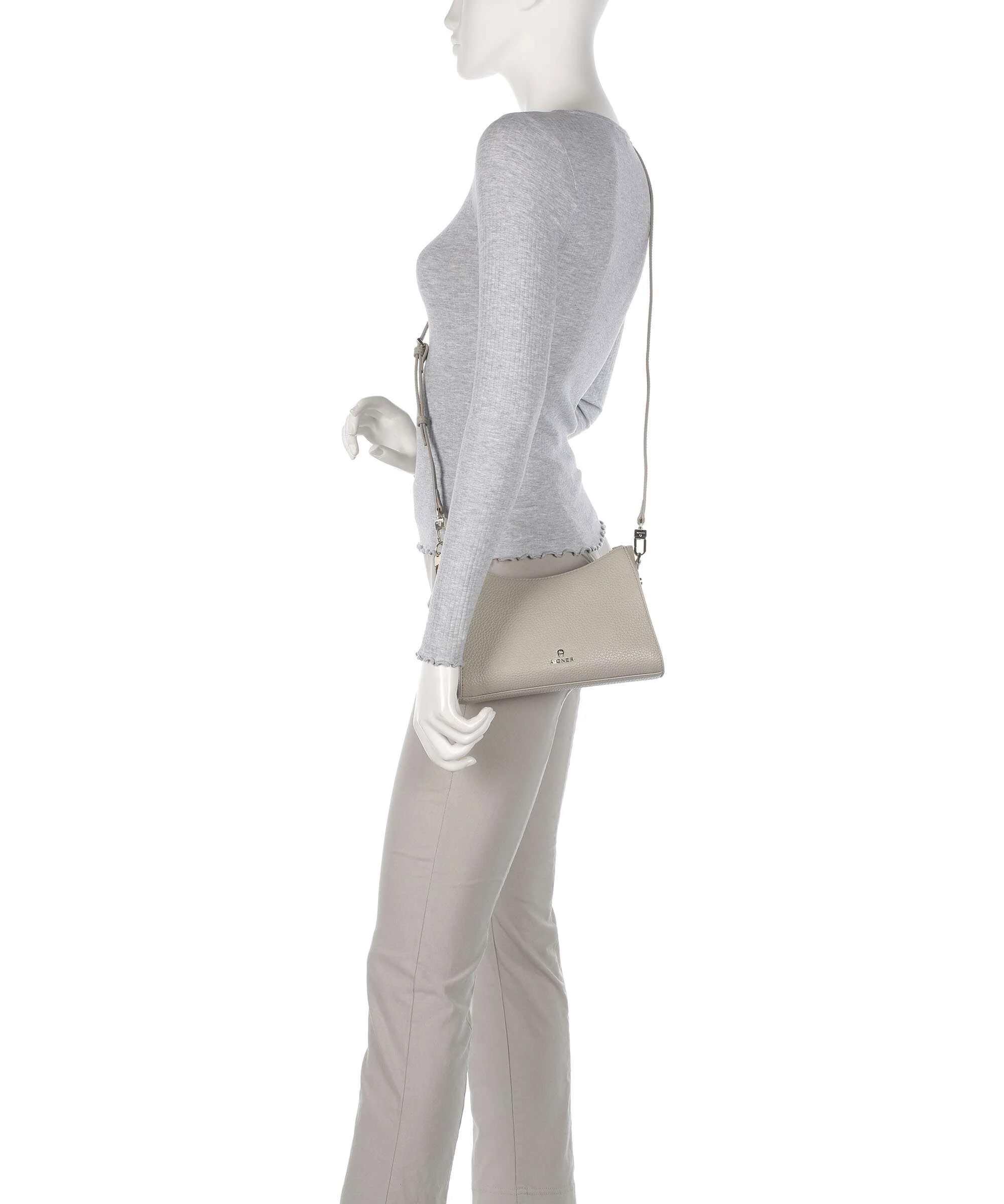 Aigner Ivy S Torba na ramię alpaca beige - Image 4