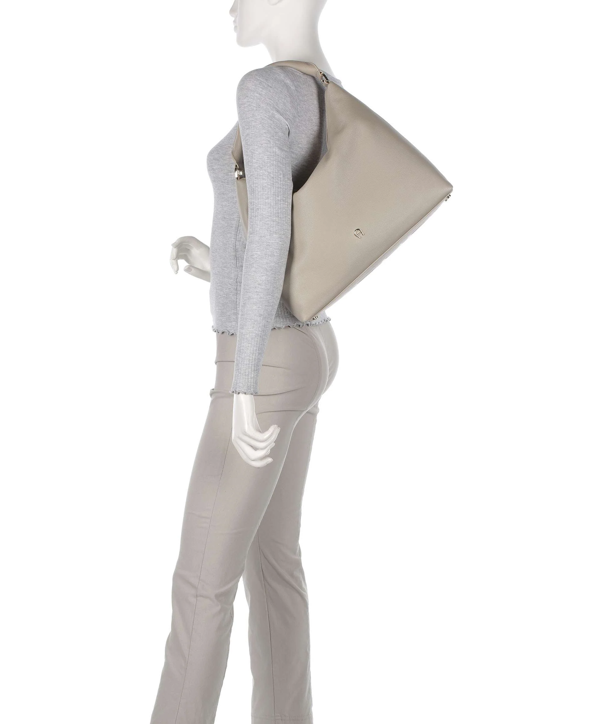 Aigner Zita M Torebka worek alpaca beige - Image 3