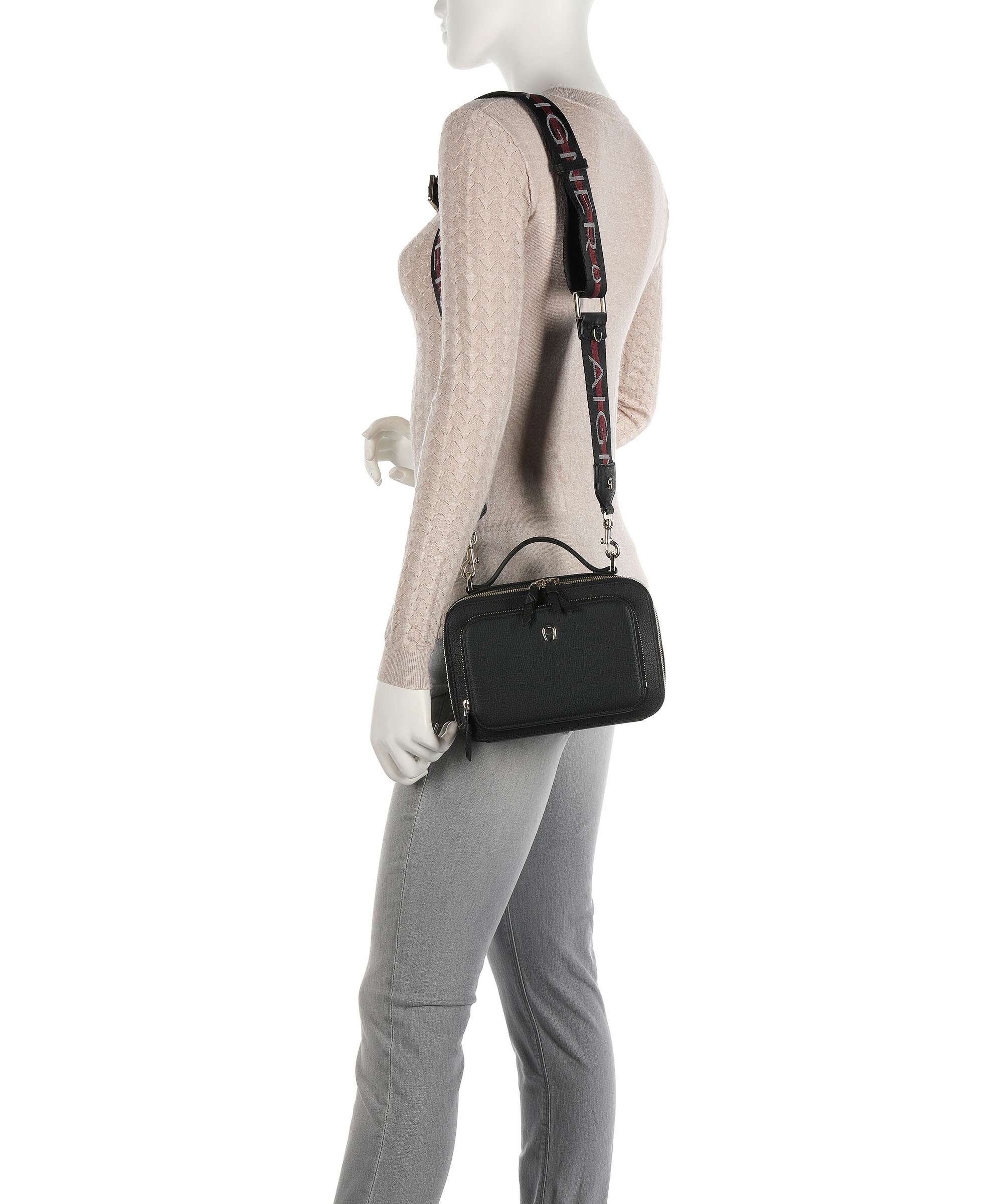 Aigner Zita S Torba przez ramię black - Image 3