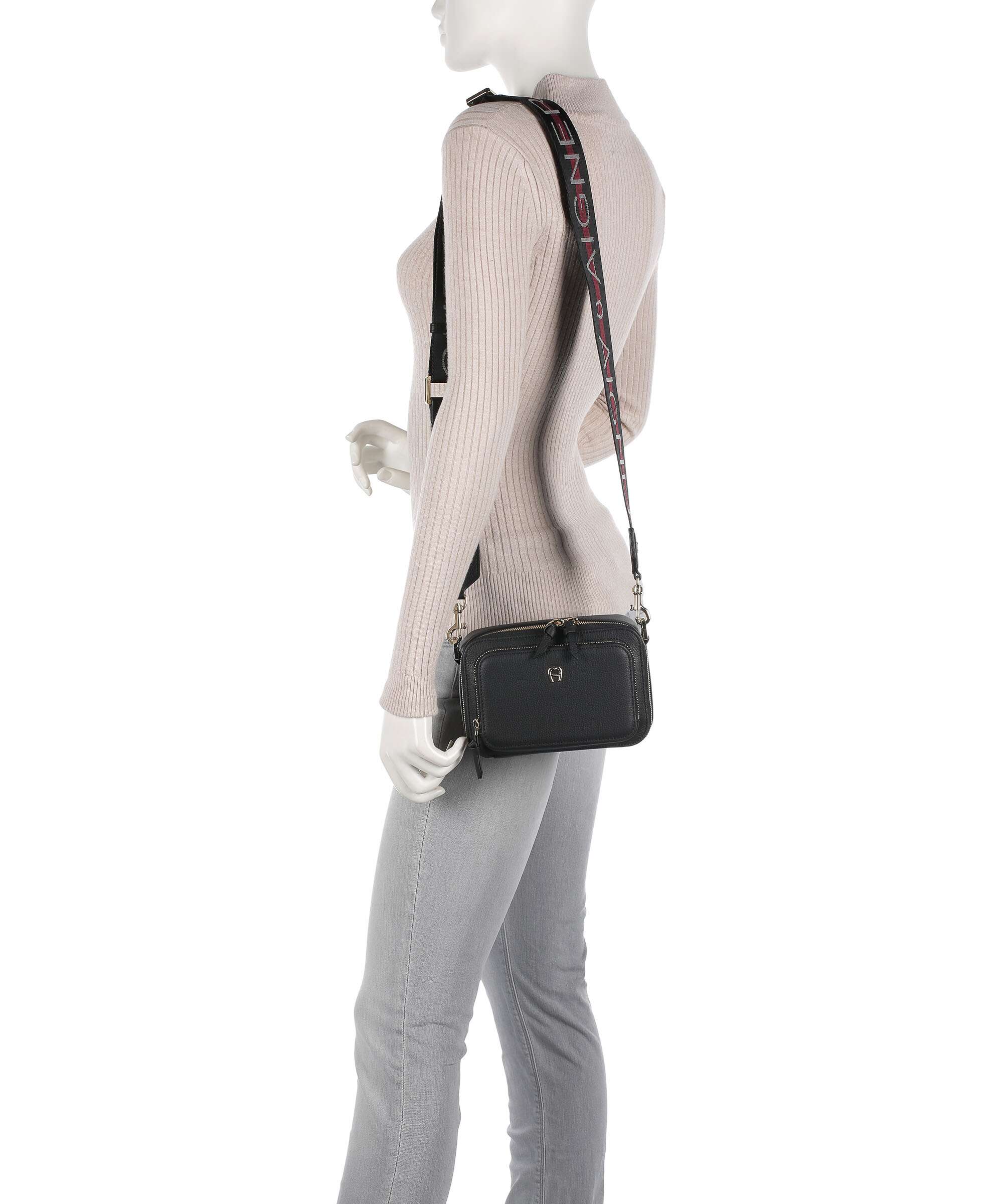 Aigner Zita S Torba przez ramię black - Image 3