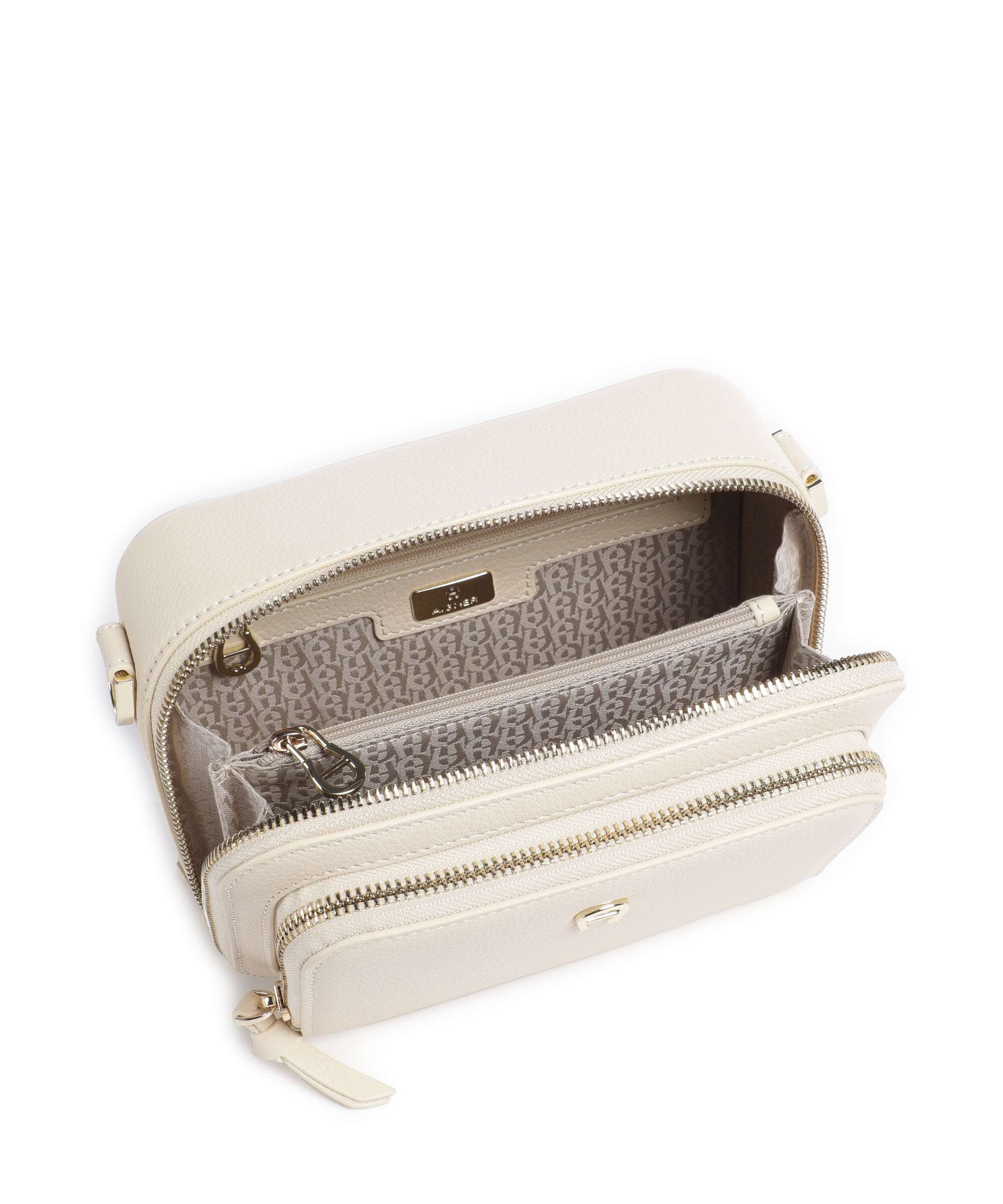 Aigner Zita S Torba przez ramię macadamia white - Image 6