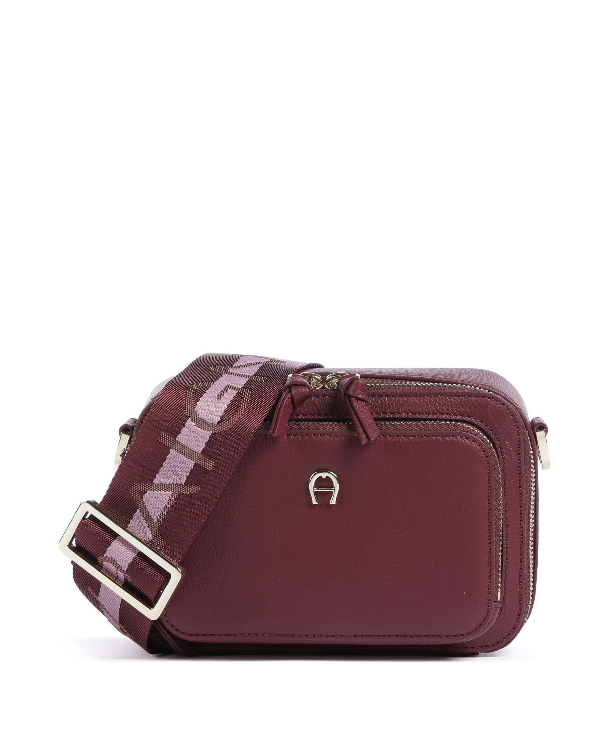 Aigner Zita S Torba przez ramię burgundy