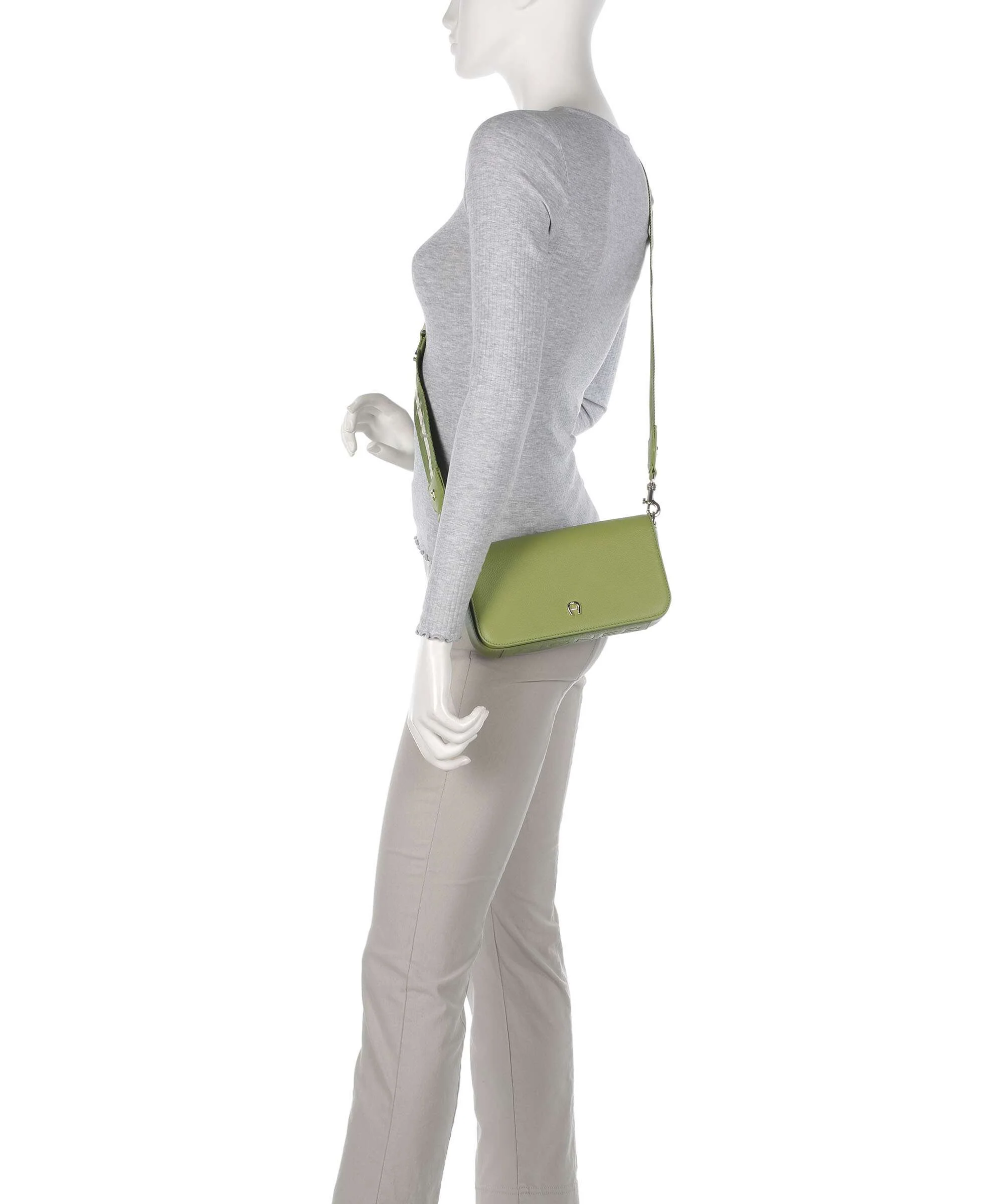 Aigner Zita S Torba przez ramię pistachio green - Image 3