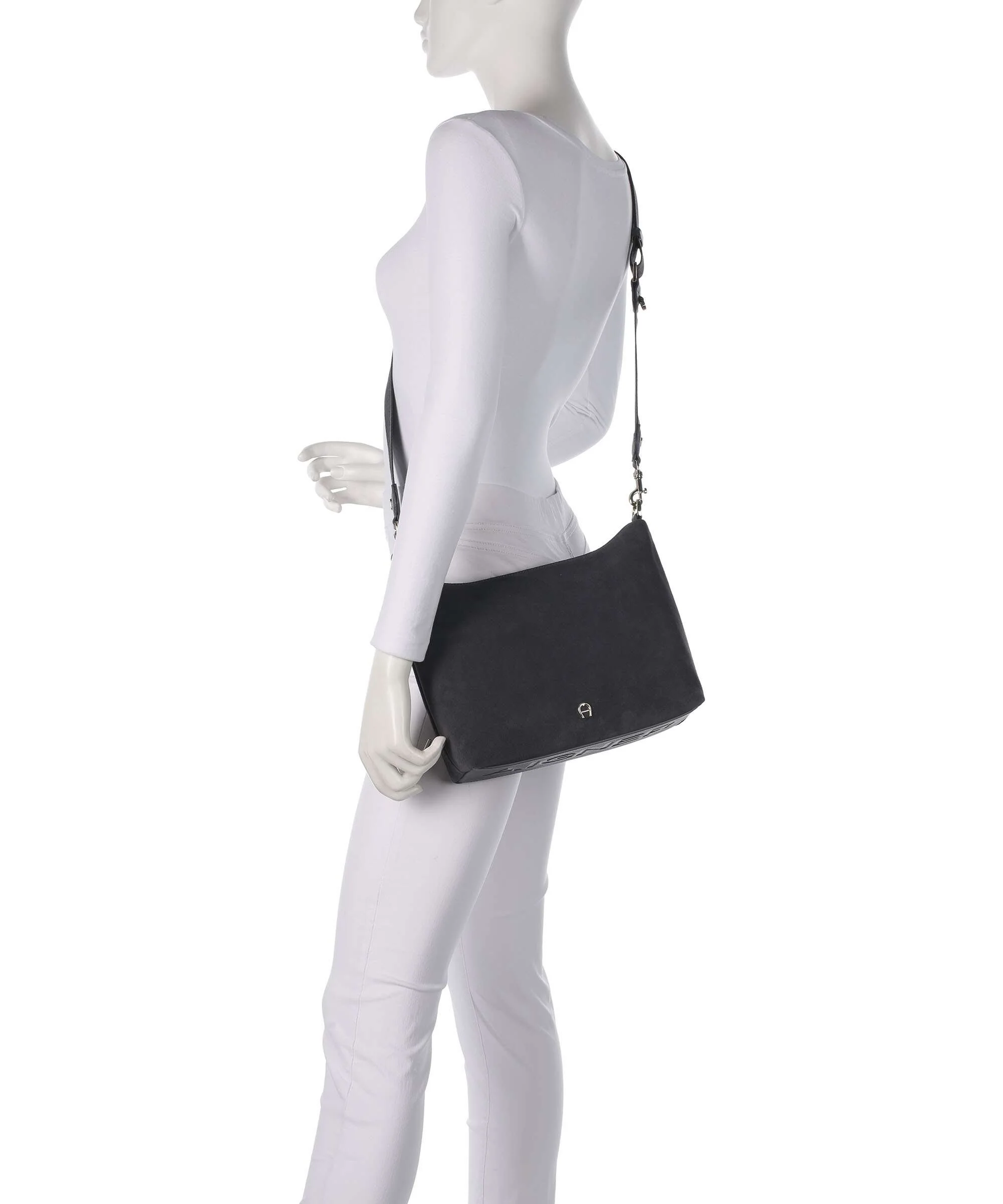 Aigner Zita S Torba przez ramię night grey - Image 3