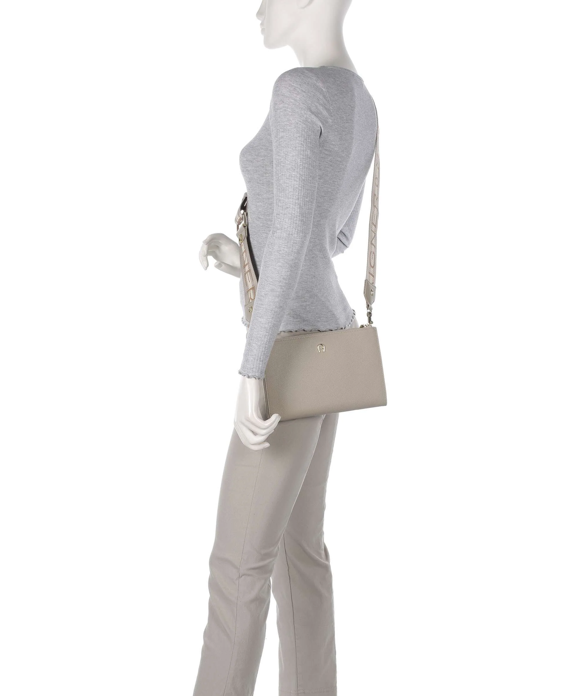 Aigner Zita Torba przez ramię alpaca beige - Image 3