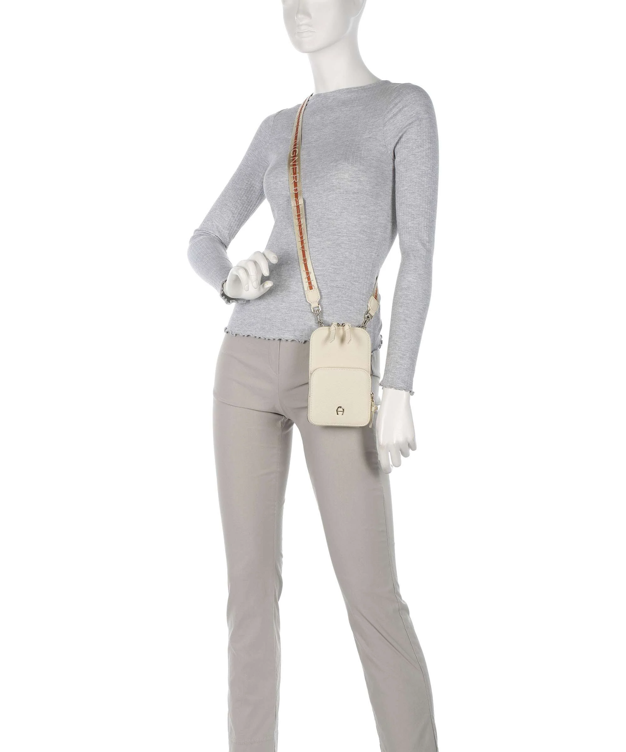 Aigner Zita Torebka na telefon macadamia white - Image 3