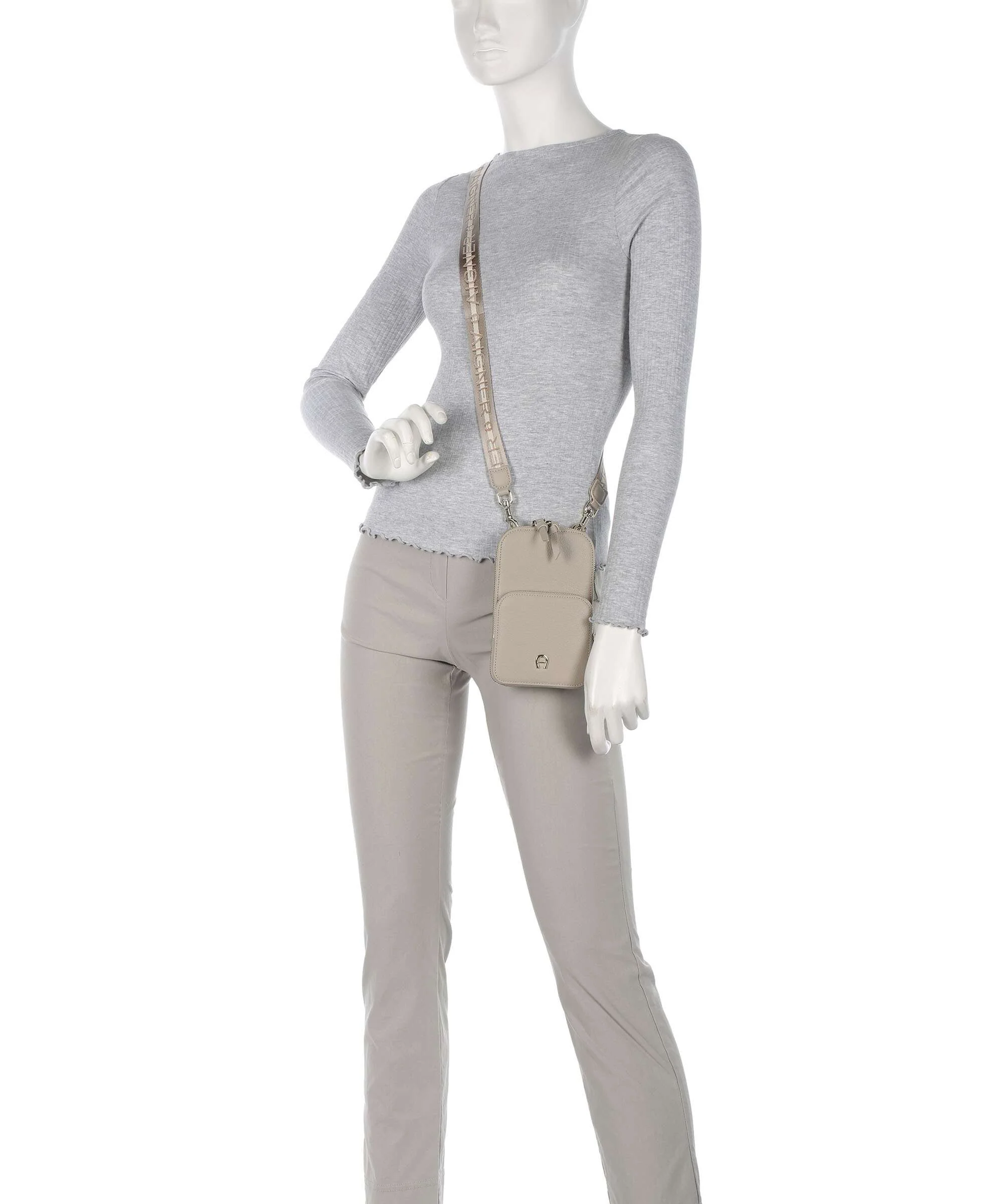 Aigner Zita Torebka na telefon alpaca beige - Image 3