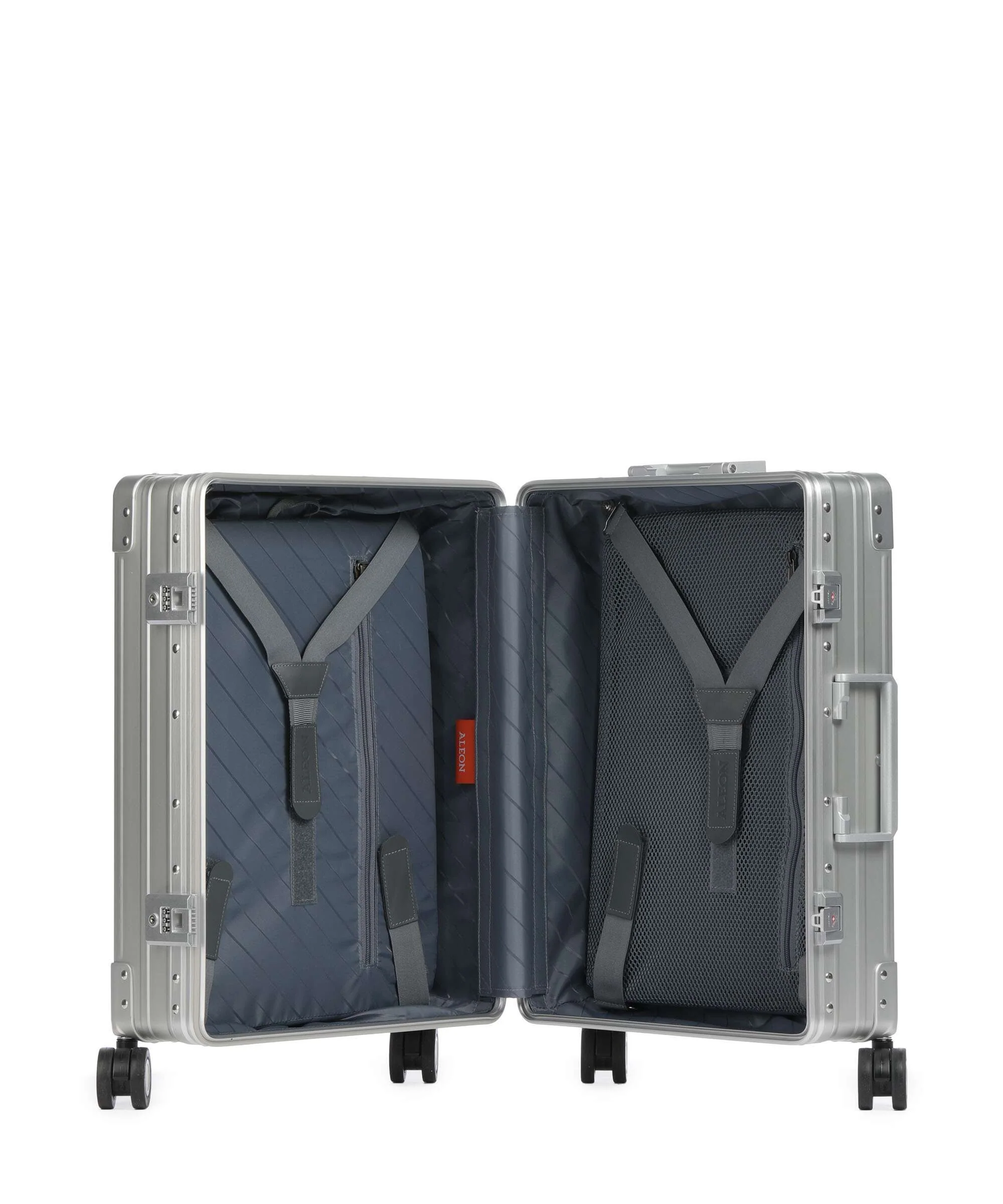 Aleon Classic 21 Domestic front flap Walizka na 4 kołach platinum - Image 6