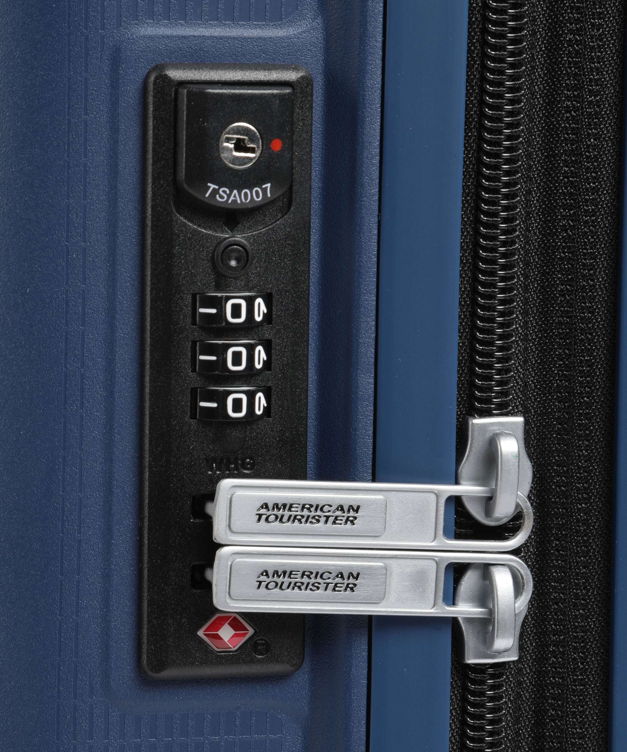 American Tourister Aerostep Walizka na 4 kołach navy blue - Image 3