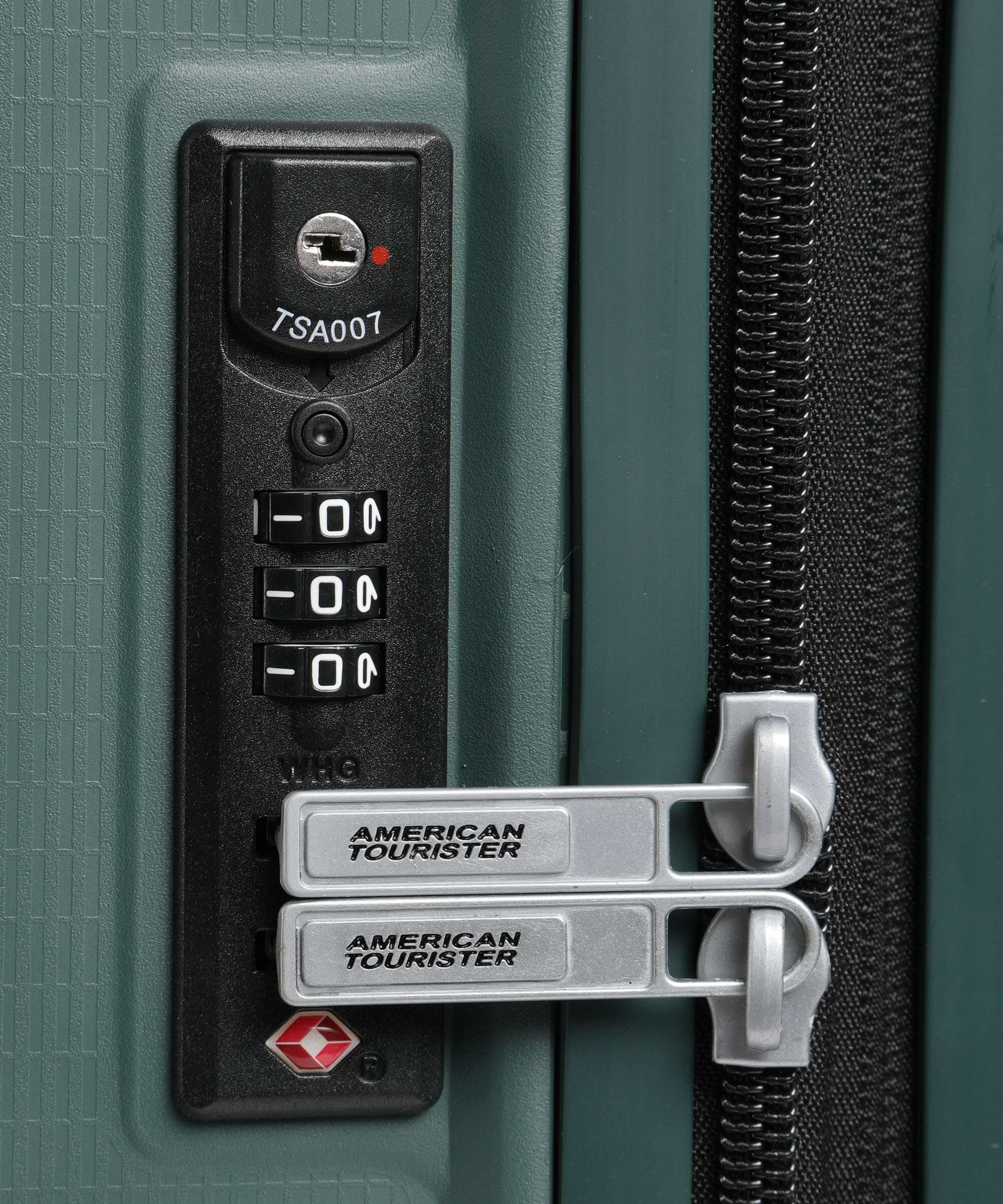 American Tourister Aerostep Walizka na 4 kołach dark forest - Image 3