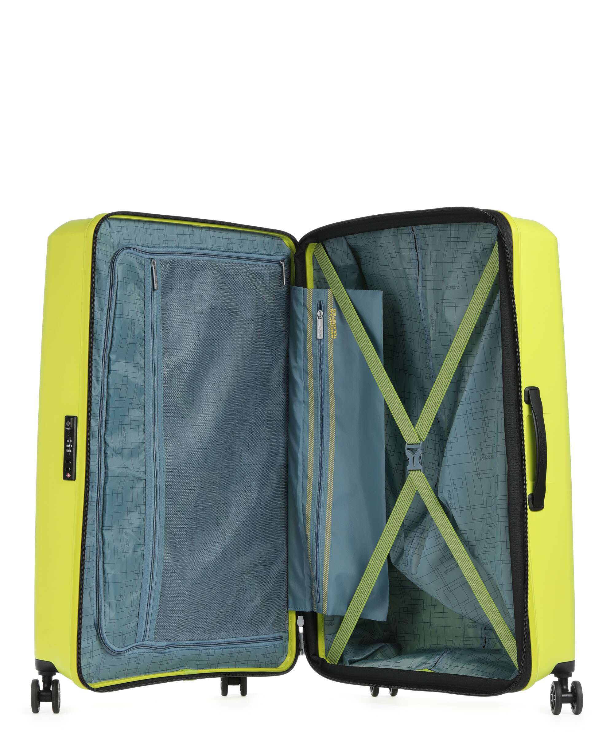 American Tourister Aerostep Walizka na 4 kołach light lime - Image 6