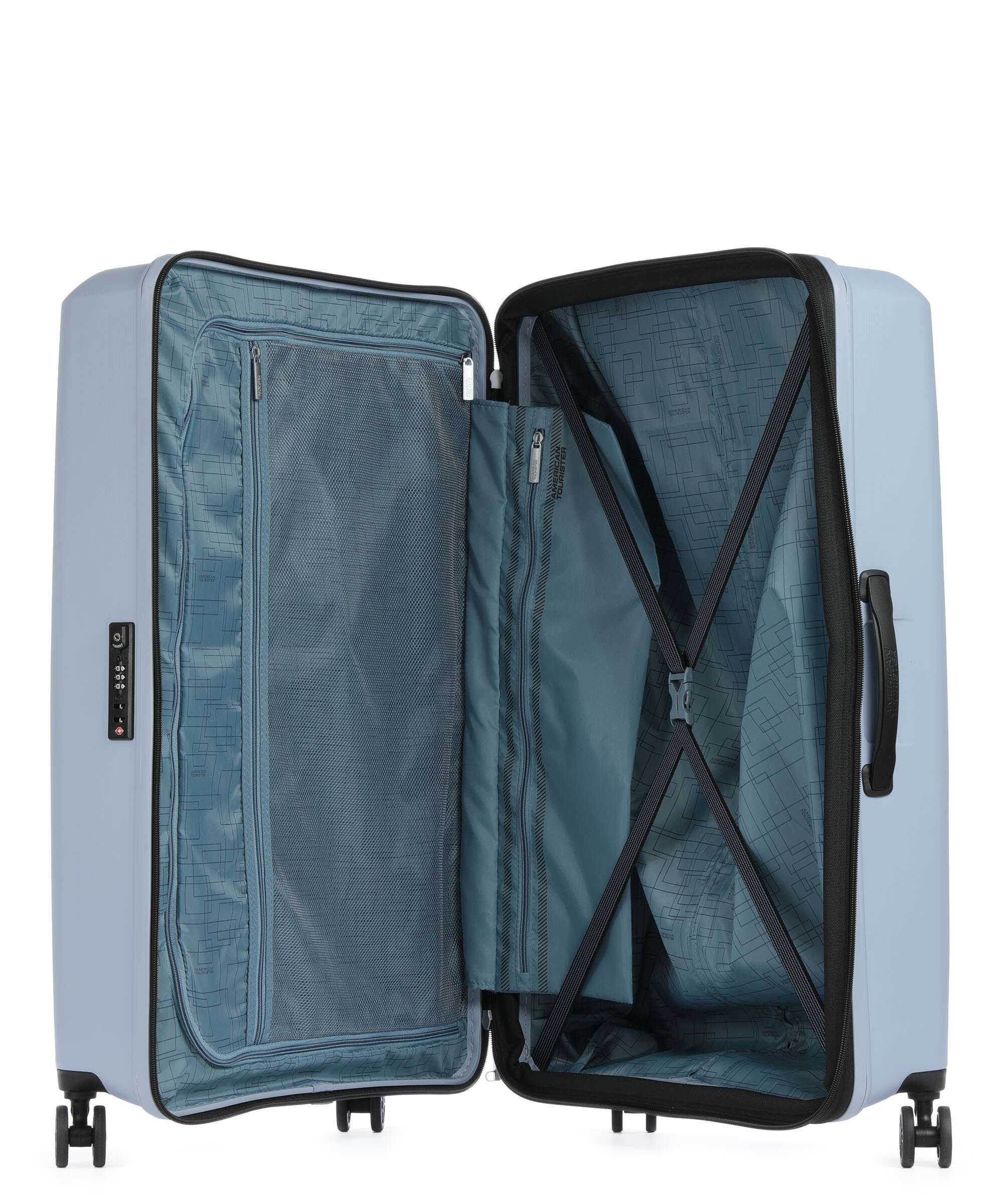 American Tourister Aerostep Walizka na 4 kołach soho grey - Image 6