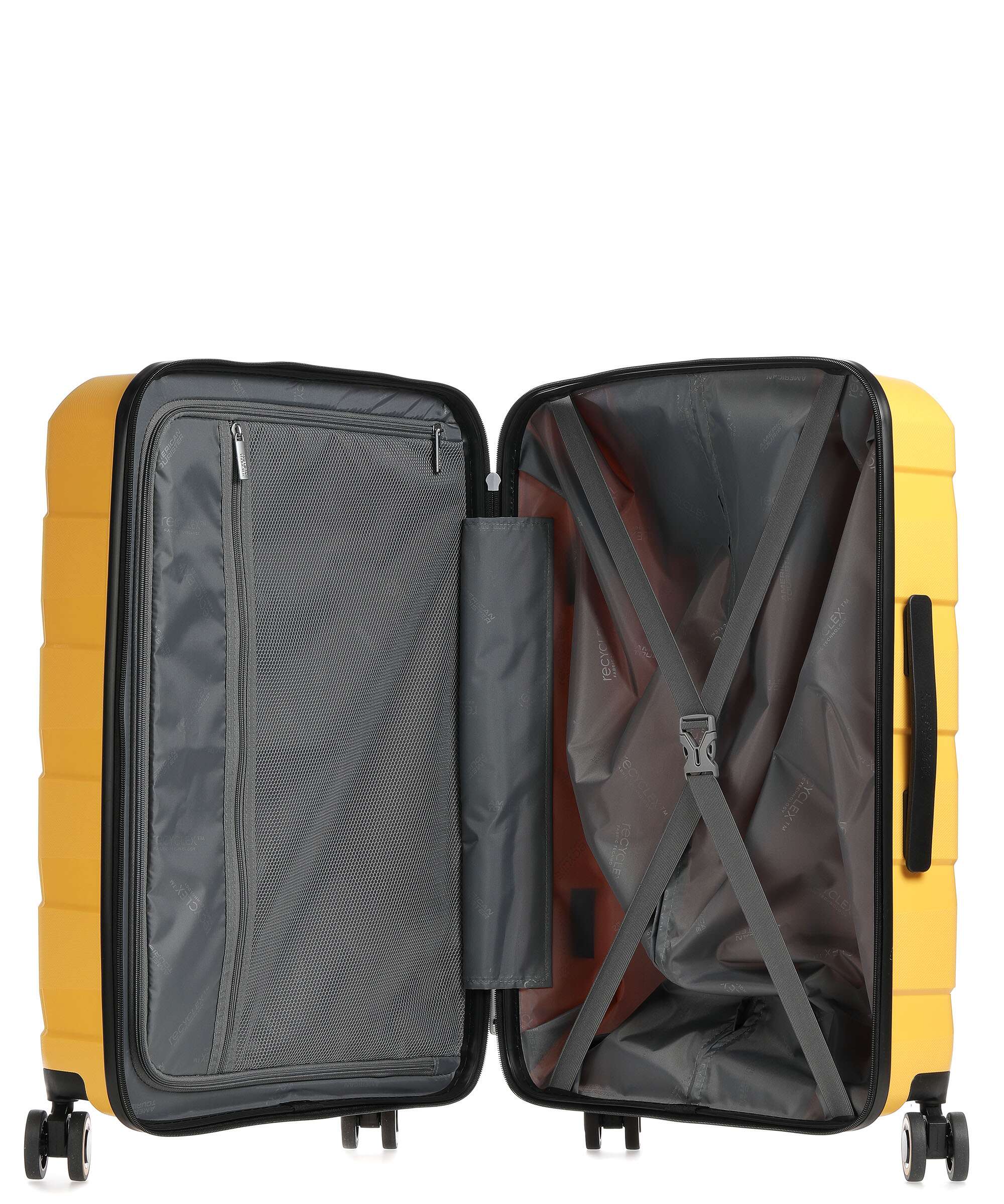 American Tourister Air Move Walizka na 4 kołach sunset yellow - Image 5