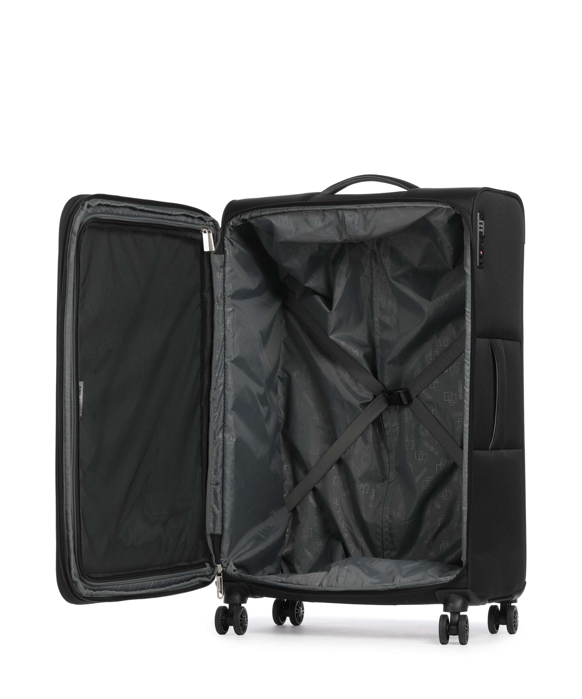 American Tourister Cloudrider L Walizka na 4 kołach jet black - Image 6
