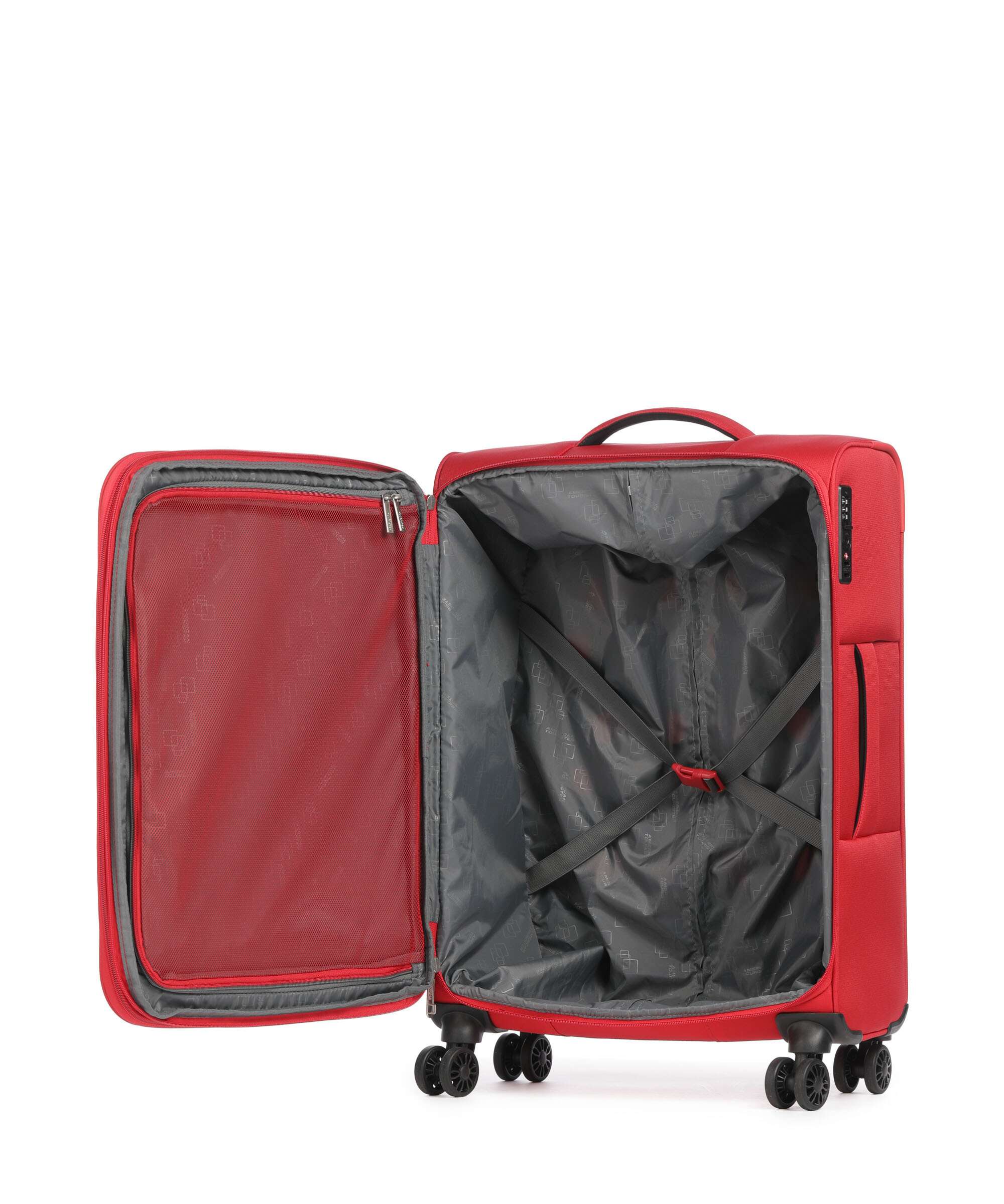 American Tourister Cloudrider M Walizka na 4 kołach astral red - Image 6