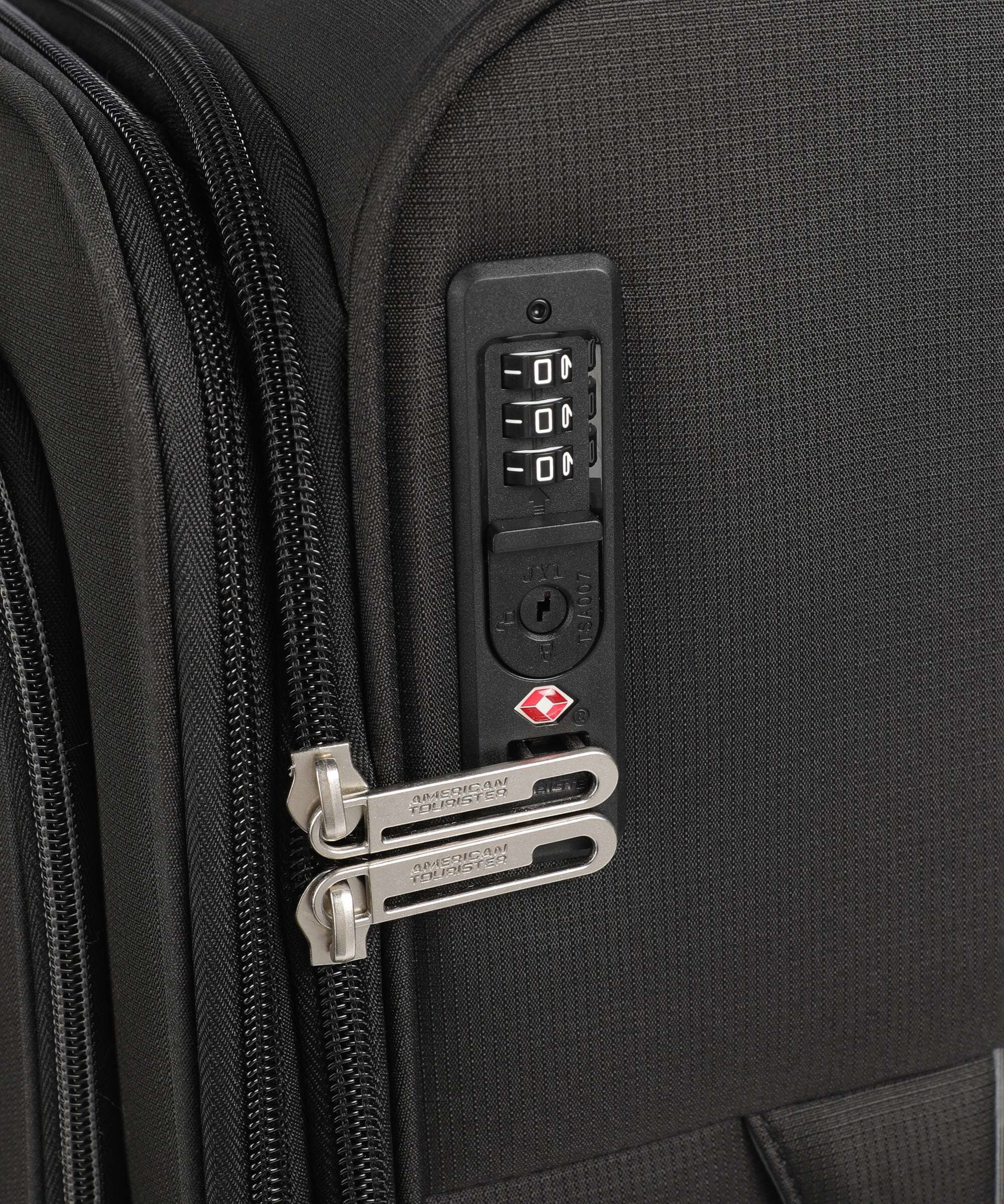American Tourister Cloudrider M Walizka na 4 kołach jet black - Image 3