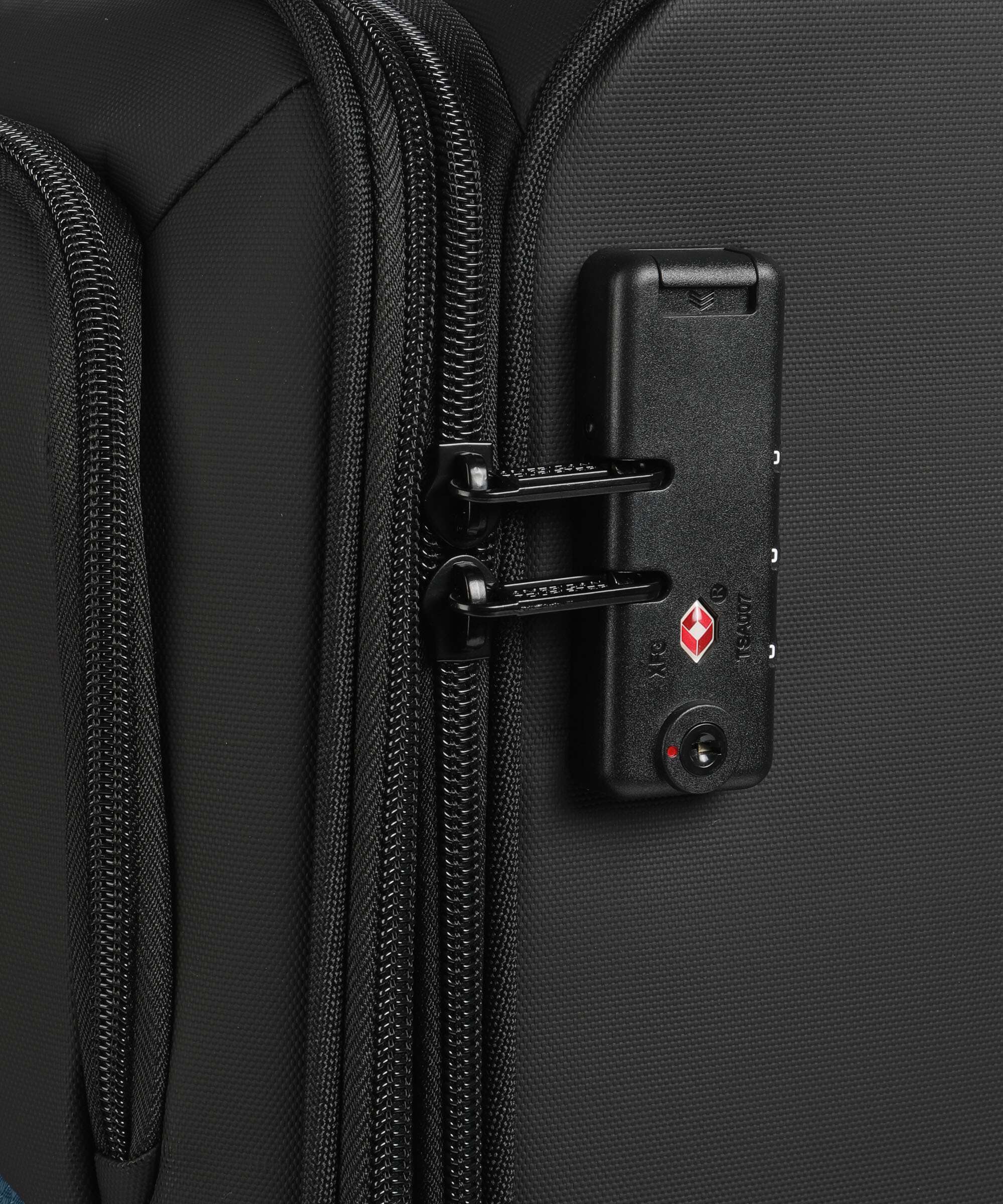 American Tourister Daring Dash L Walizka na 4 kołach black/blue - Image 3