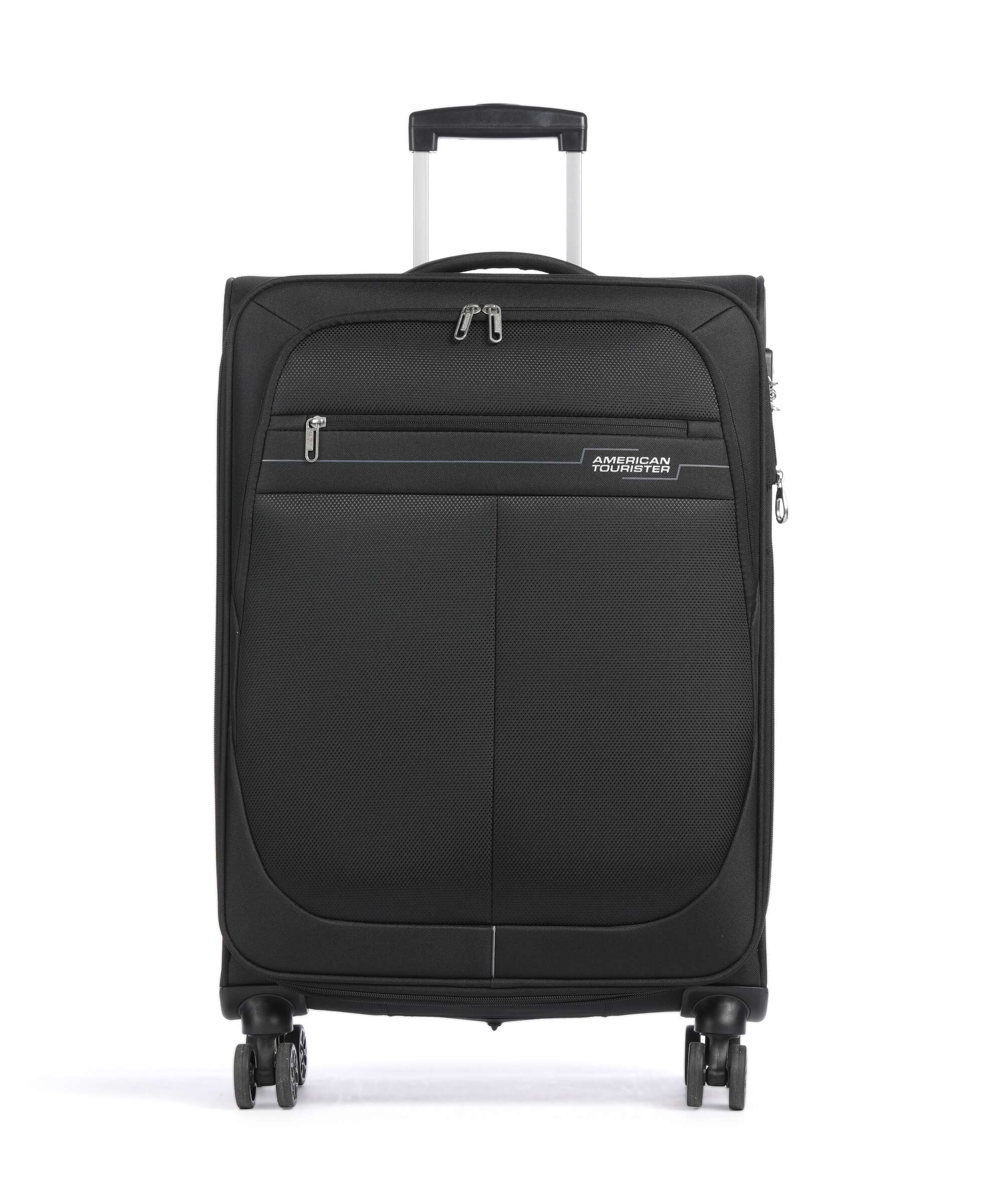 American Tourister Deep Dive Walizka na 4 kołach black/grey