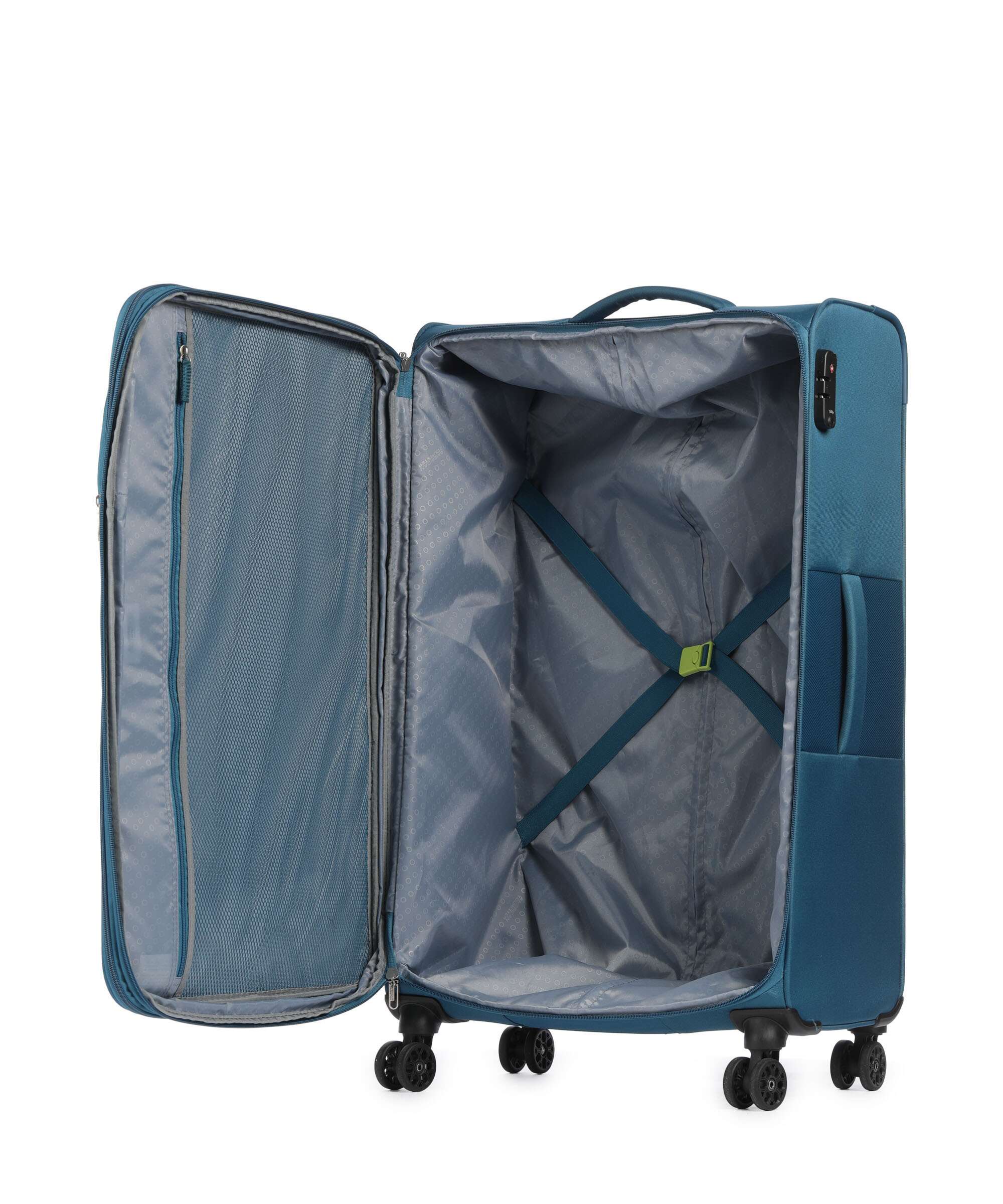 American Tourister Deep Dive Walizka na 4 kołach teal/lime - Image 6