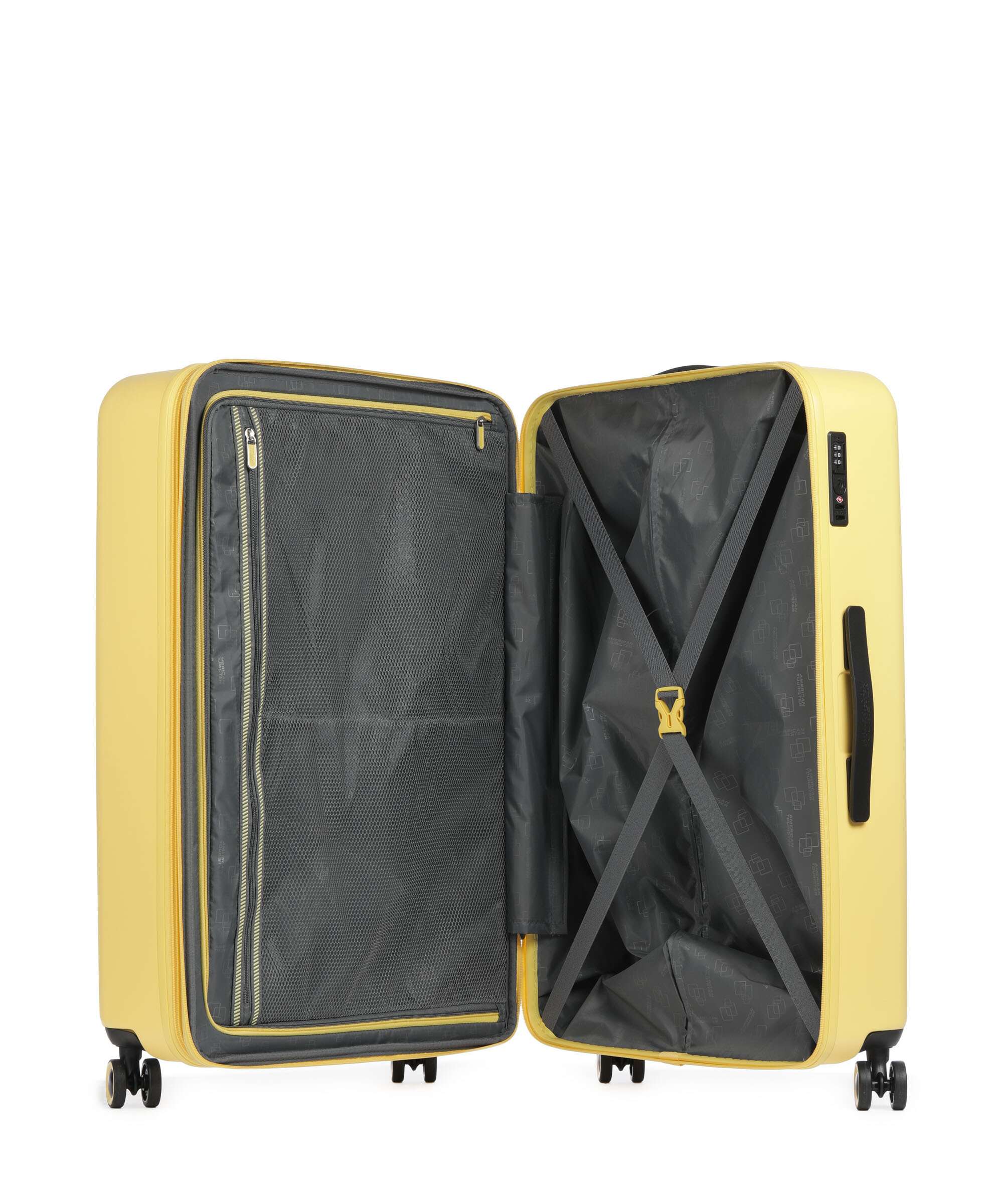 American Tourister Dynabelt Walizka na 4 kołach sunny yellow - Image 6
