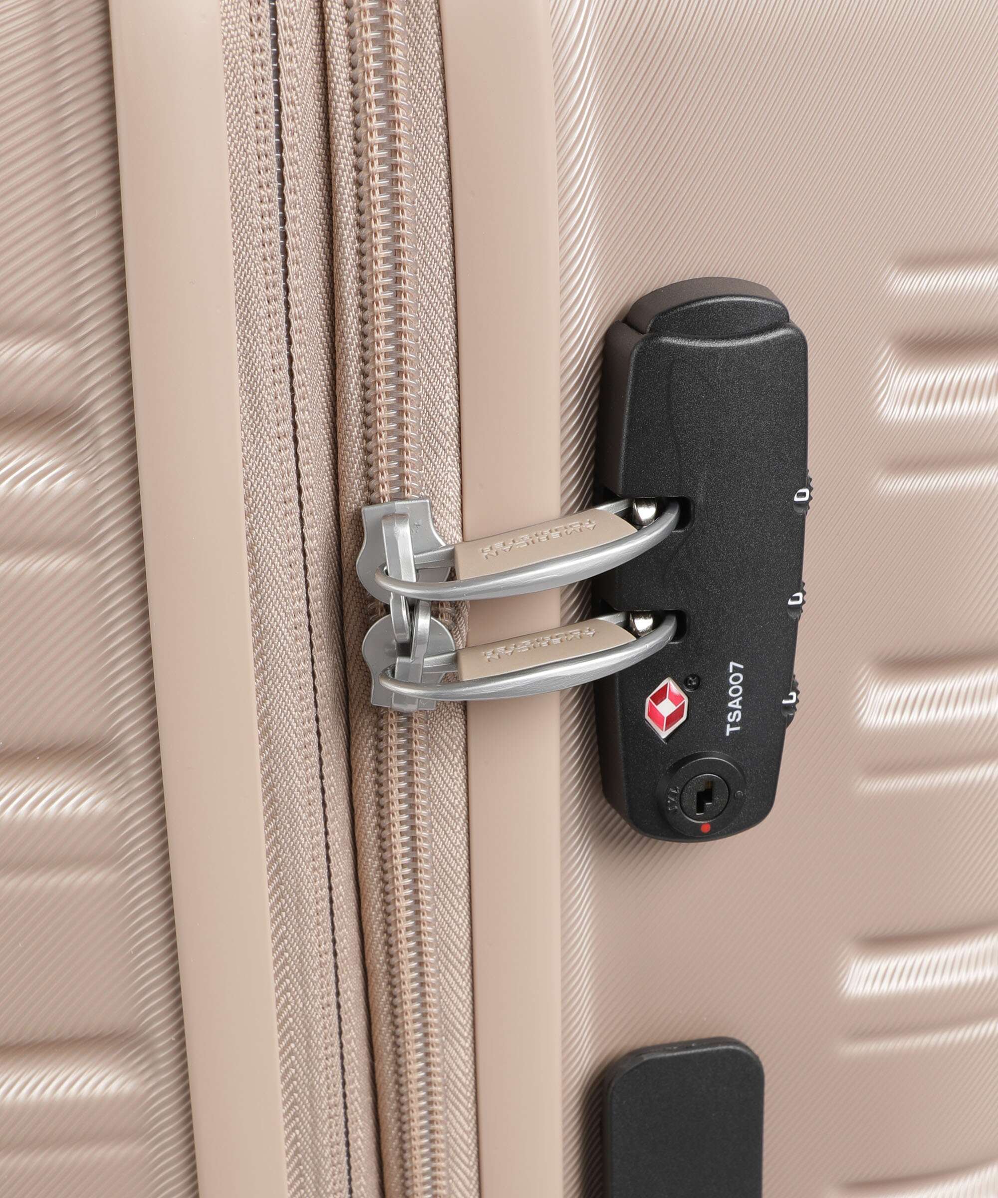 American Tourister Flashline Walizka na 4 kołach ivory gold - Image 3