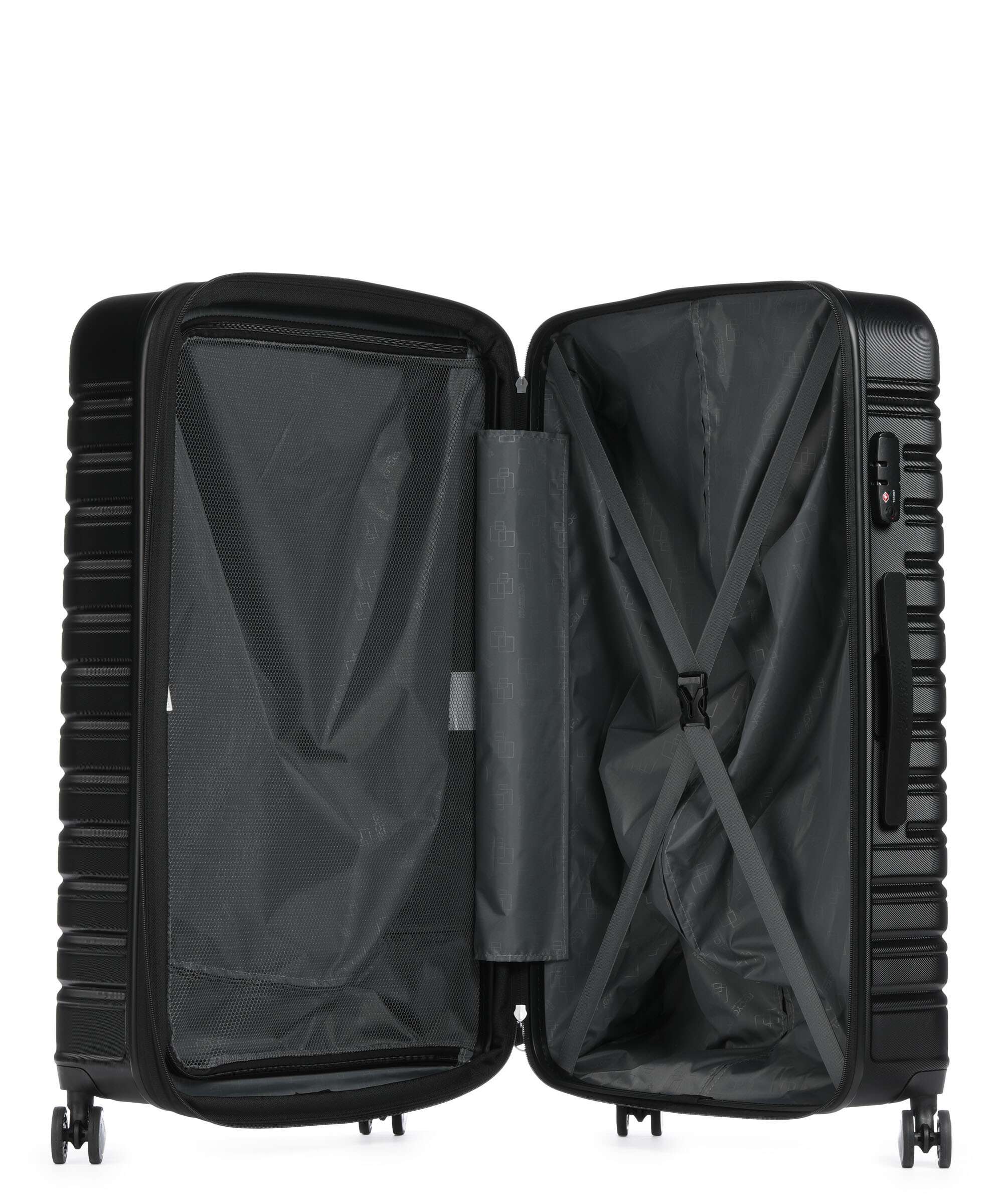 American Tourister Flashline Walizka na 4 kołach shadow black - Image 6