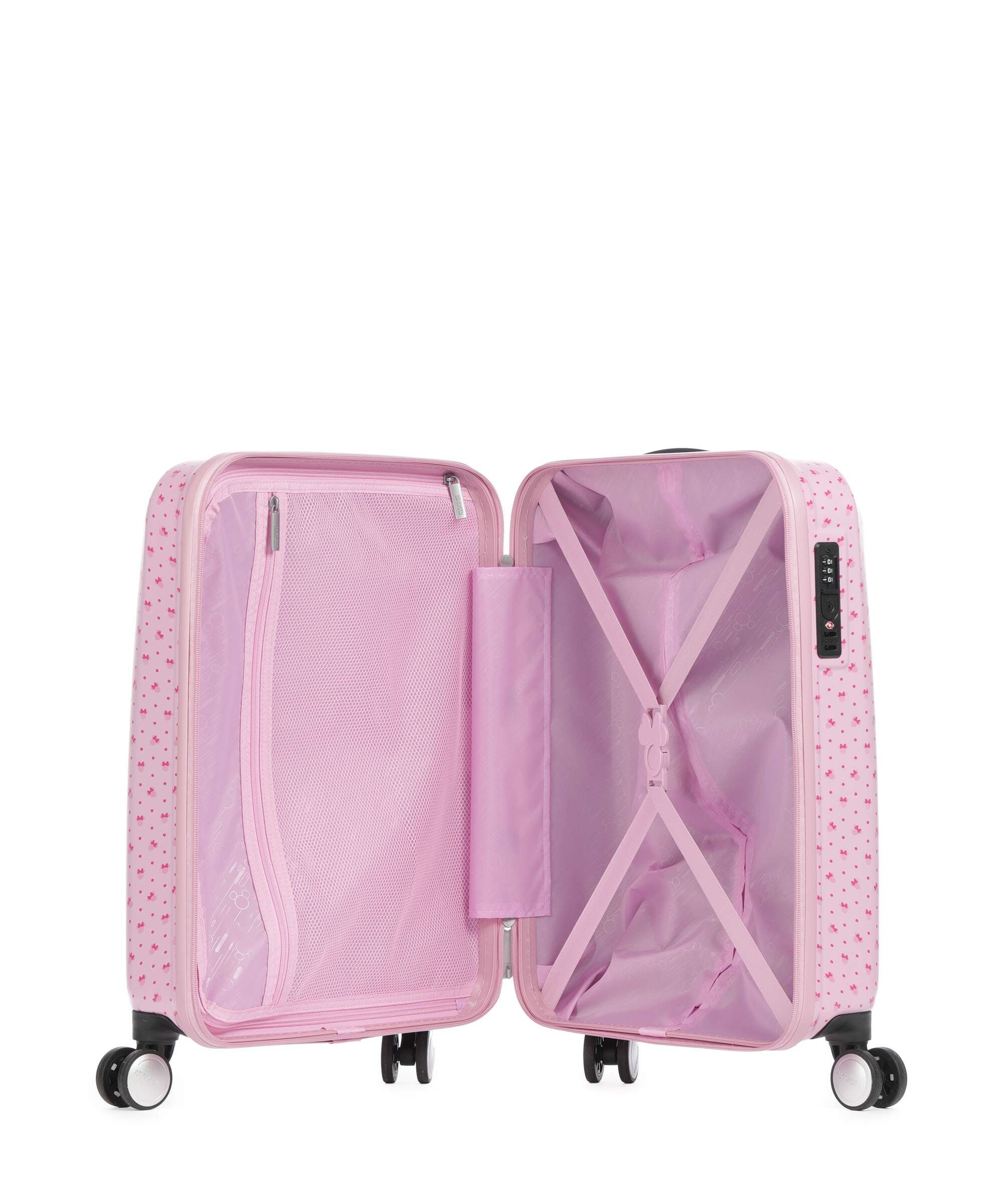 American Tourister Funlight Disney Walizka na 4 kołach minnie lenticular pink - Image 7