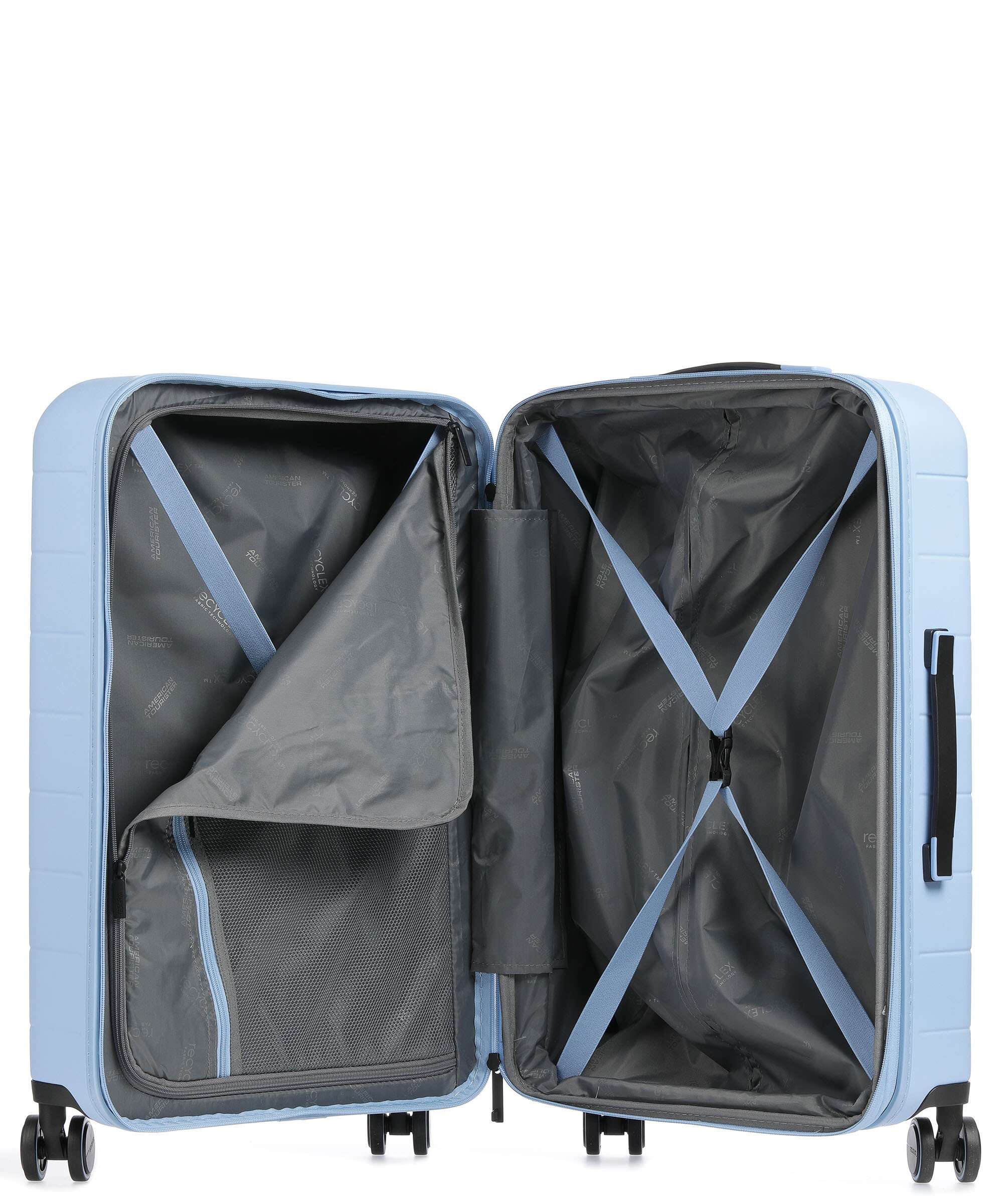American Tourister Novastream Walizka na 4 kołach pastel blue - Image 6