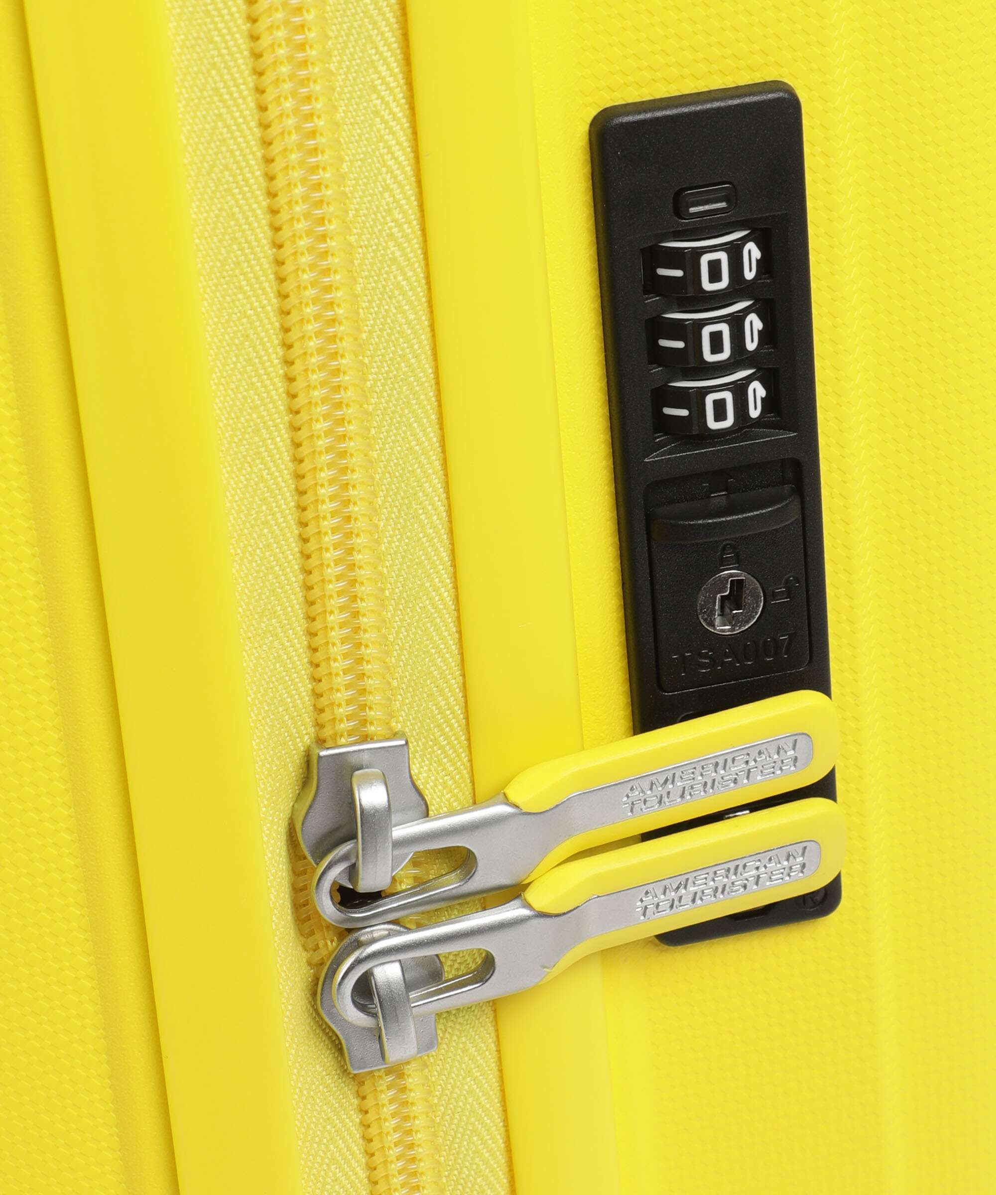 American Tourister Rejoy Walizka na 4 kołach electric yellow - Image 3