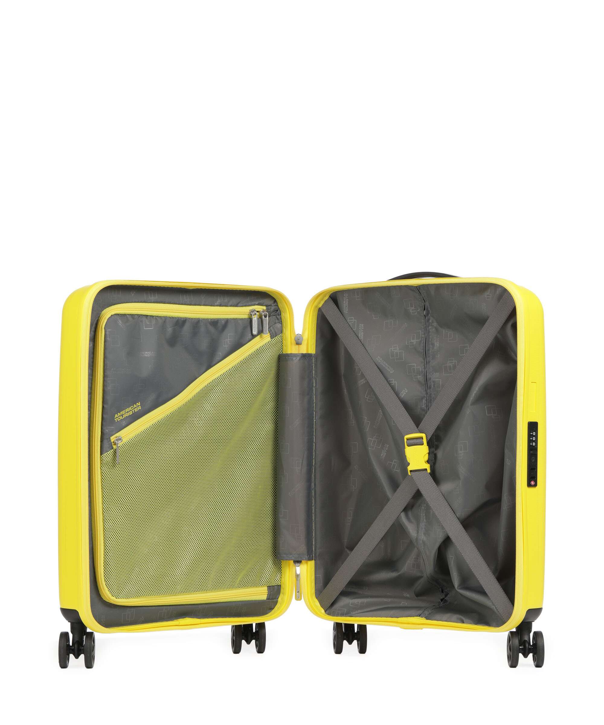 American Tourister Rejoy Walizka na 4 kołach electric yellow - Image 5