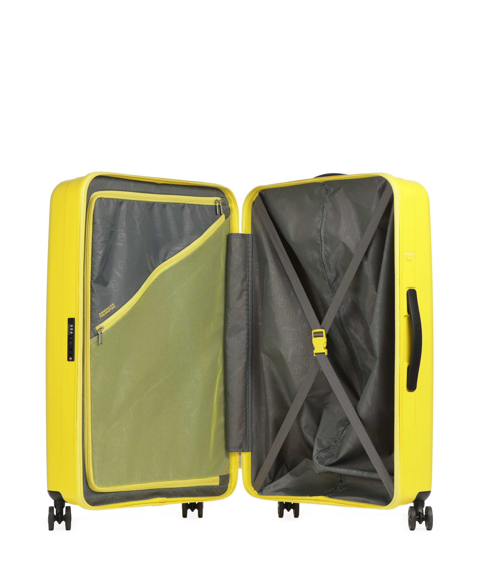 American Tourister Rejoy Walizka na 4 kołach electric yellow - Image 5