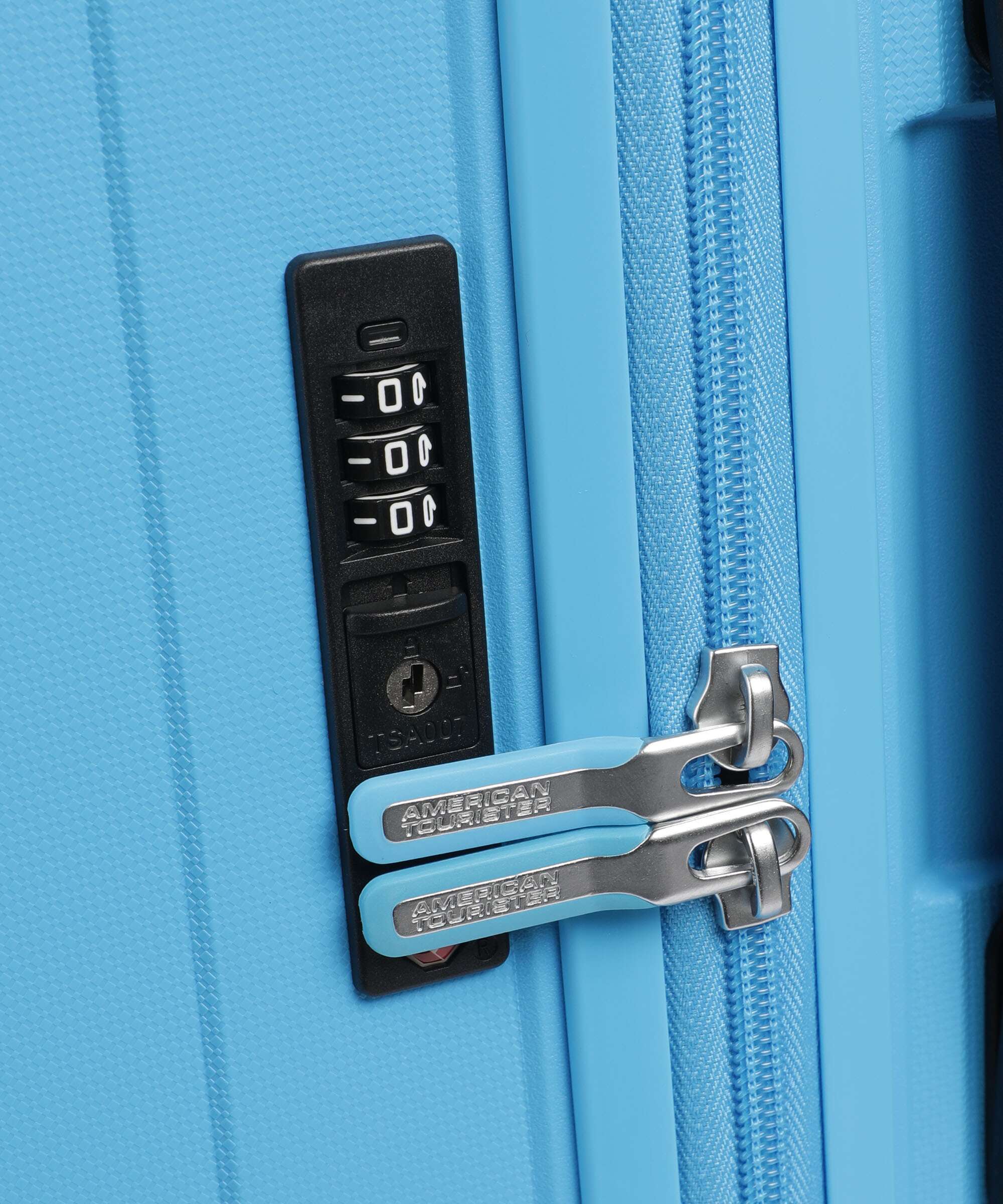 American Tourister Rejoy Walizka na 4 kołach azure blue - Image 3