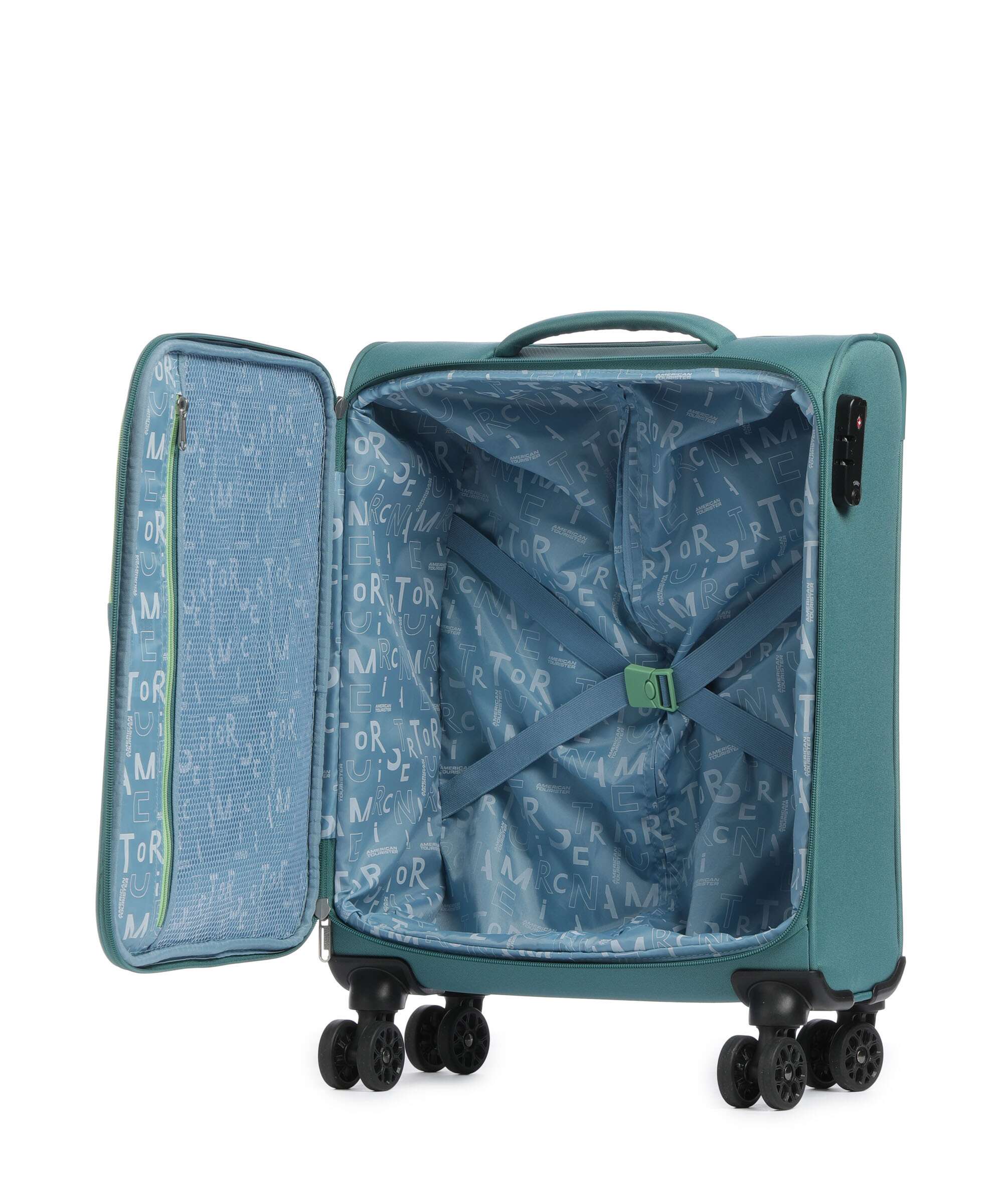 American Tourister Sea Seeker Walizka na 4 kołach bayou green - Image 5