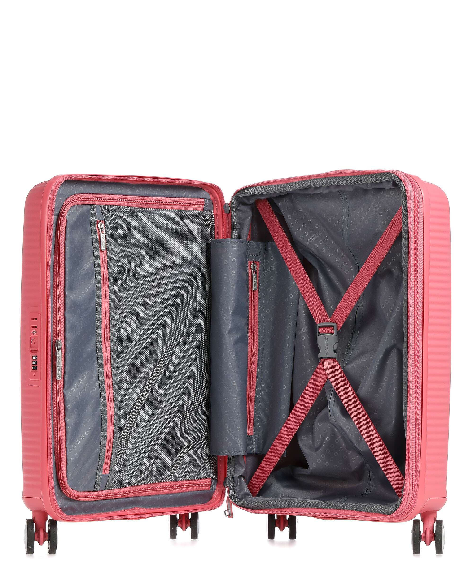 American Tourister Soundbox Walizka na 4 kołach sun kissed coral - Image 6