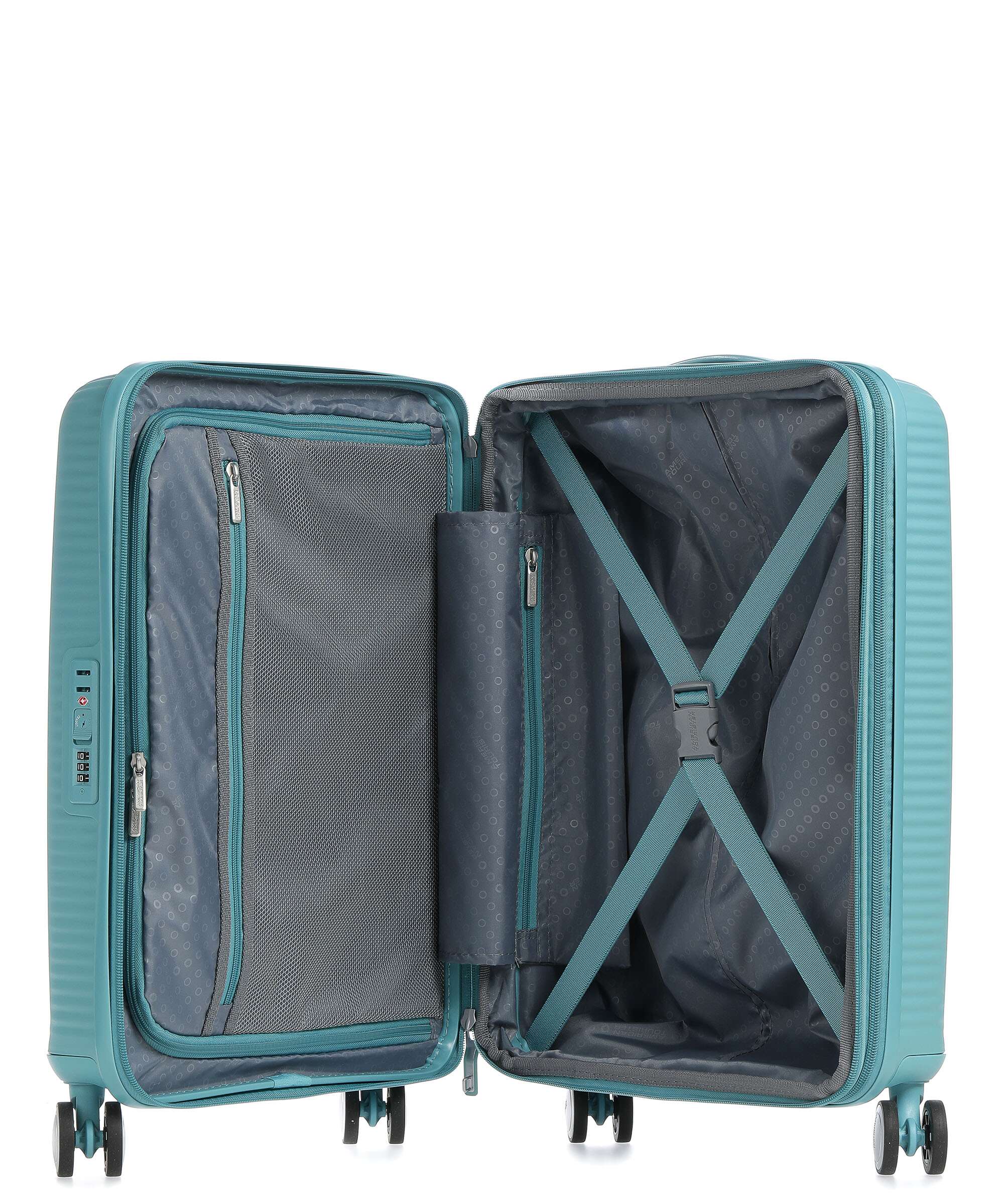American Tourister Soundbox Walizka na 4 kołach turquoise tonic - Image 6