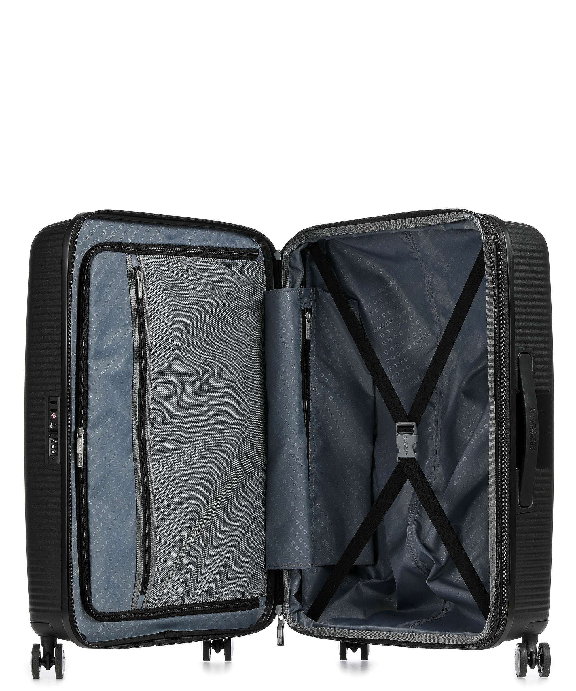 American Tourister Soundbox Walizka na 4 kołach bass black - Image 6